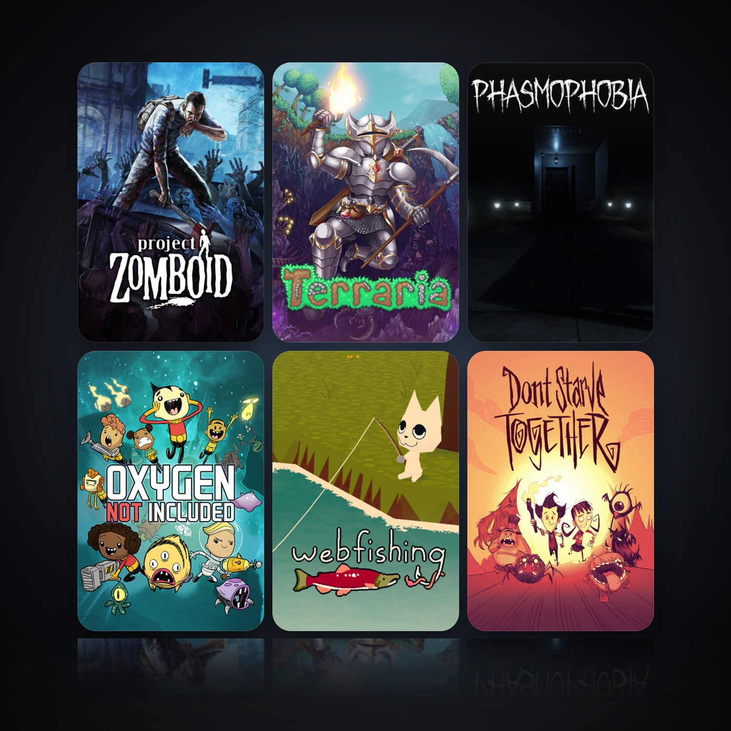 Project Zomboid & Terraria | 22 Games | Clean — HabibiAccounts