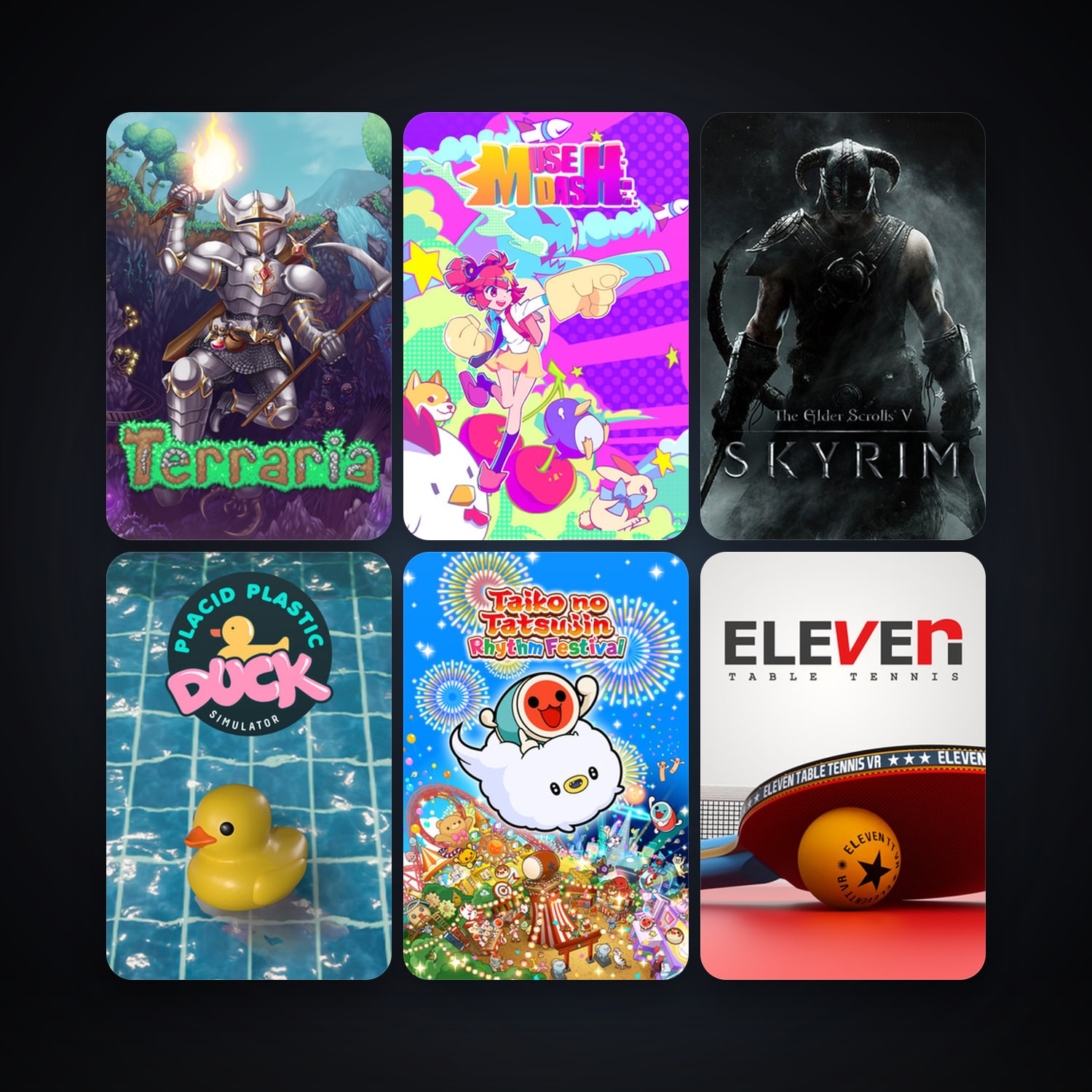 The Elder Scrolls V: Skyrim + Terraria, 23 games, clean — HabibiAccounts