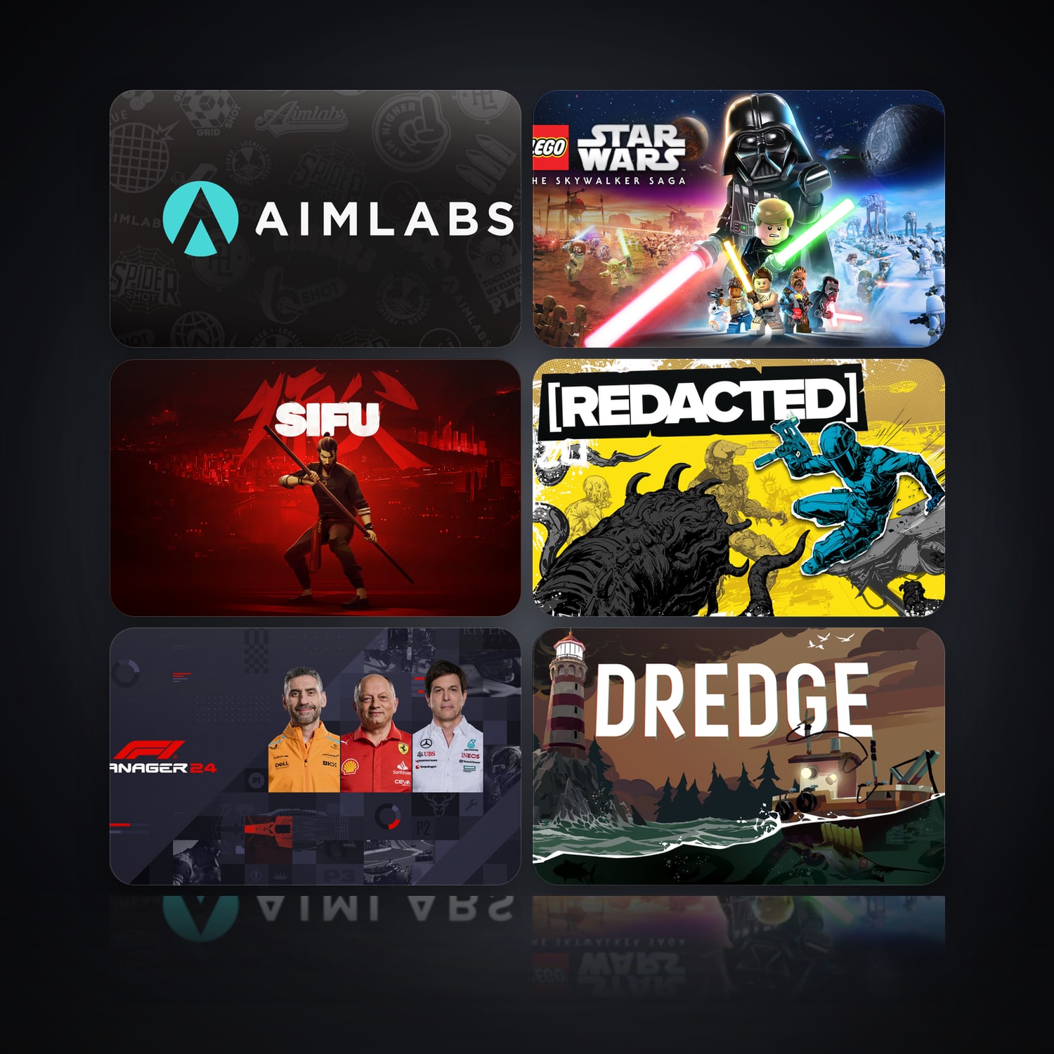 Aimlabs & LEGO Star Wars: The Skywalker Saga | 40 Games — HabibiAccounts