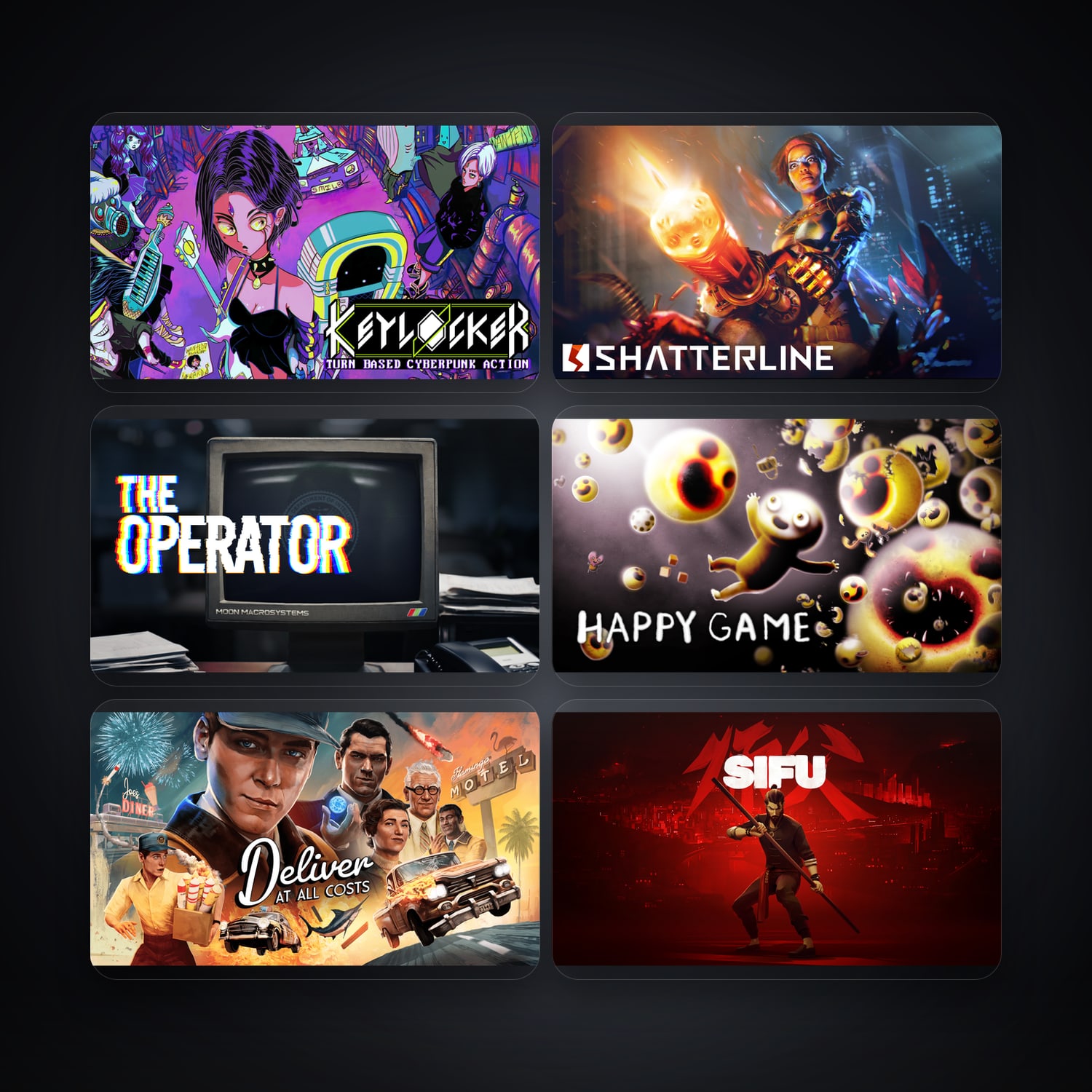 Keylocker | Turn Based Cyberpunk Action & Shatterline | 10 Games — HabibiAccounts