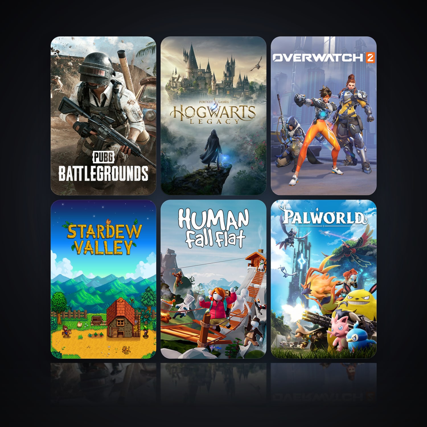 PUBG: BATTLEGROUNDS & Hogwarts Legacy | 37 Games | Clean — HabibiAccounts
