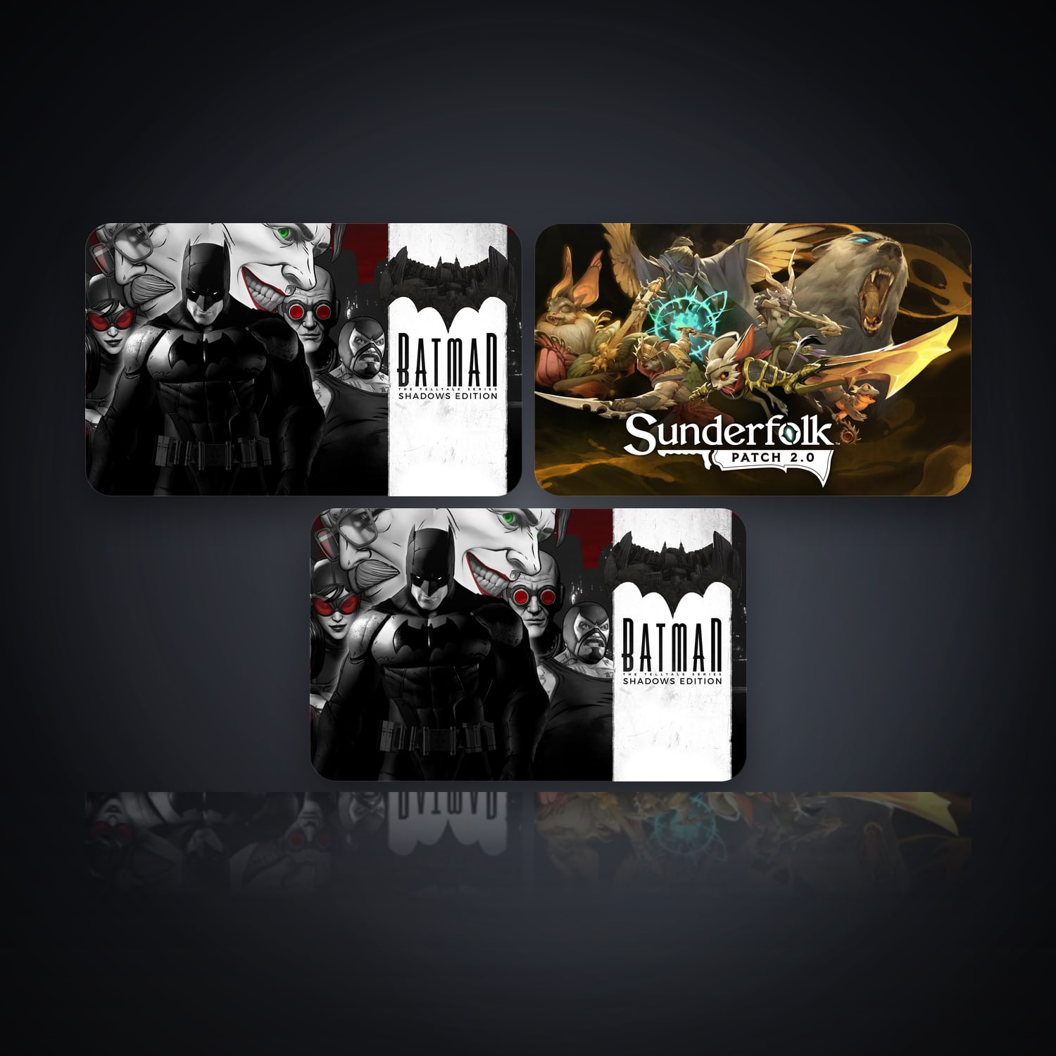 Telltale Batman Season 2 & Sunderfolk | 3 Games — HabibiAccounts