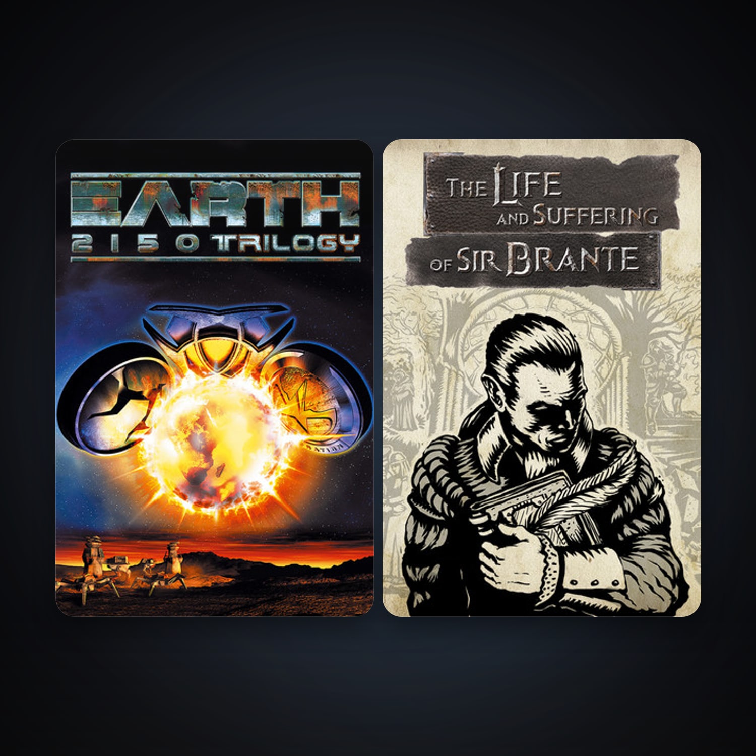 Earth 2150 Trilogy + The Life and Suffering of Sir Brante, 19 games, Steam 10, clean — HabibiAccounts