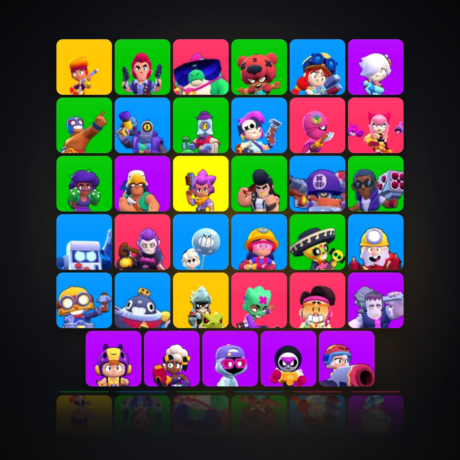 35 Brawlers | 3.9K Trophies — HabibiAccounts