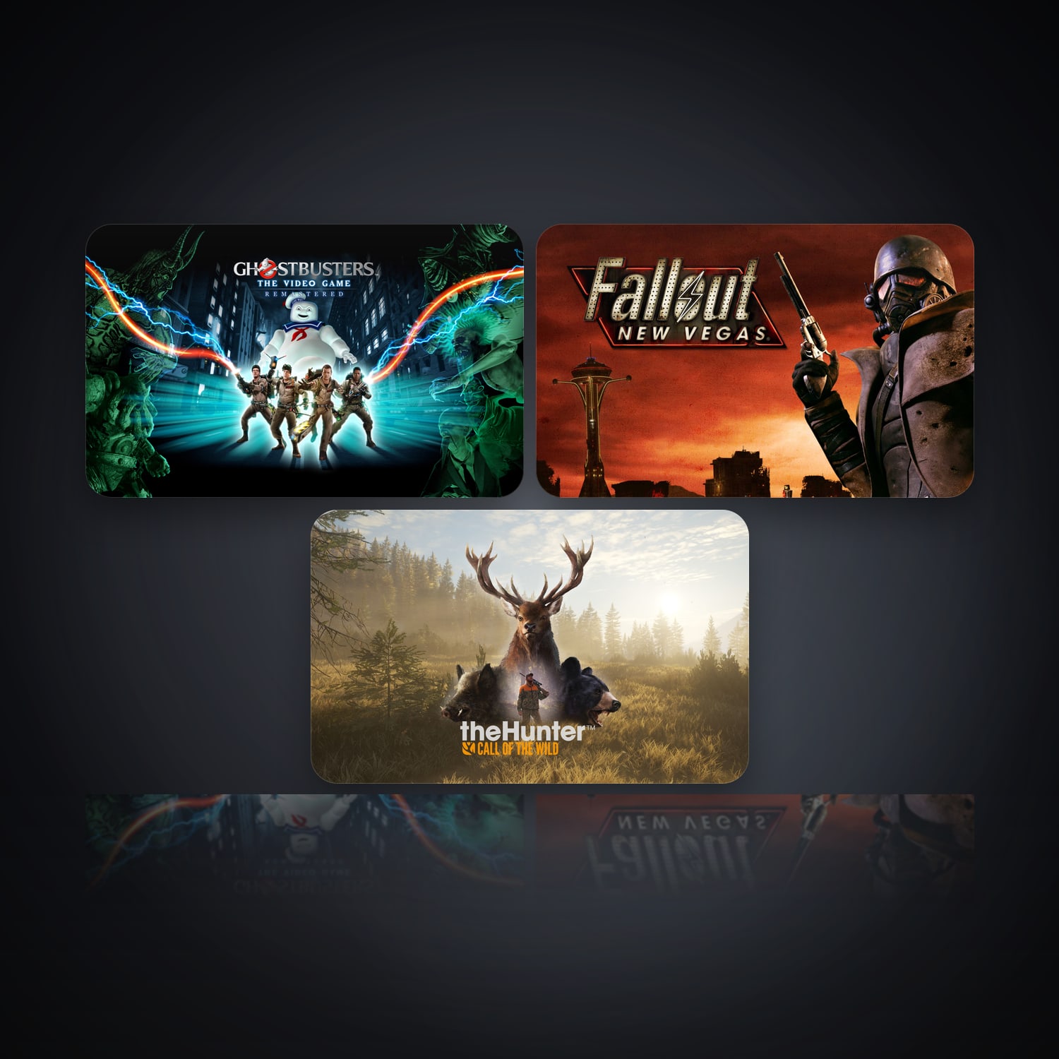هالحساب إبك فيه Ghostbusters The Video Game Remastered وFallout: New Vegas، NO، 3 ألعاب — HabibiAccounts