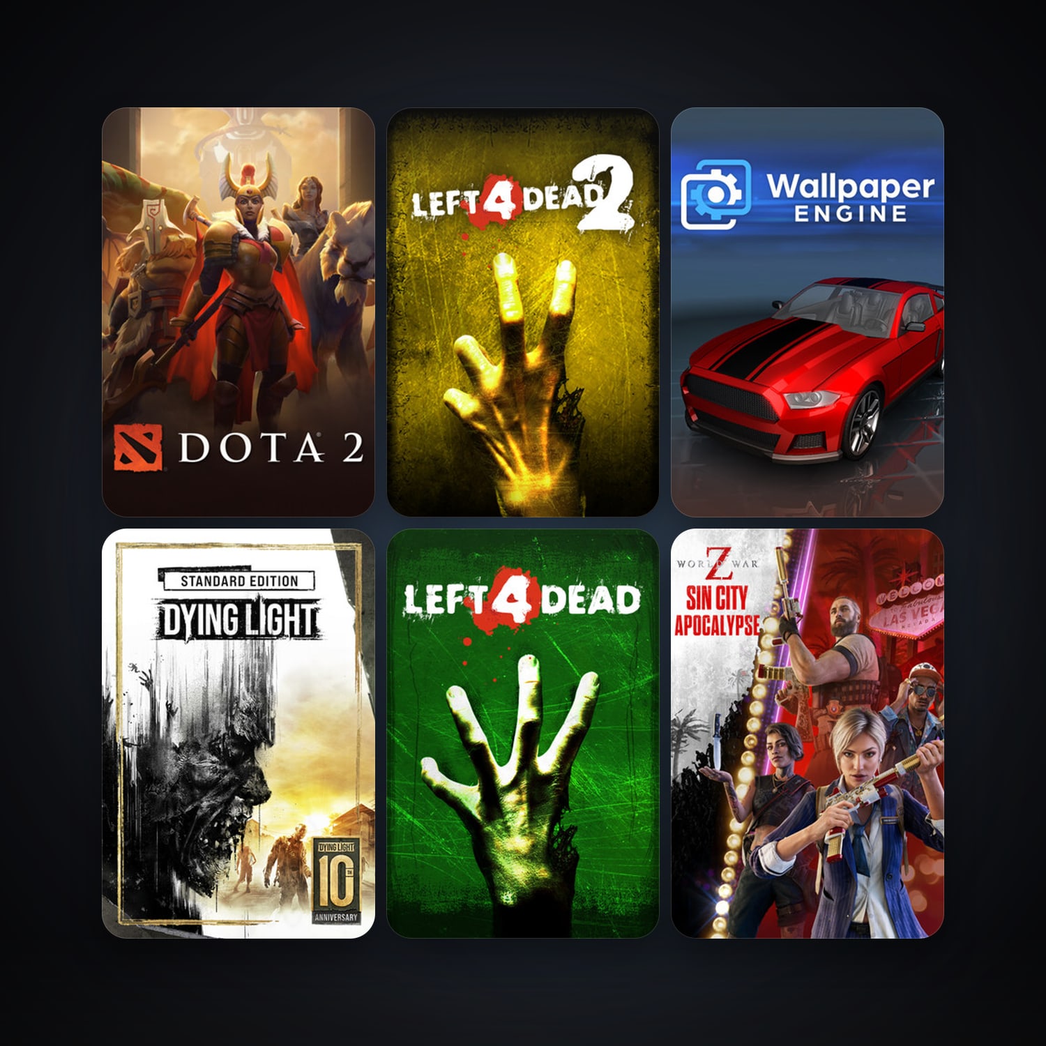 Half-Life + Half-Life 2, 25 games, clean — HabibiAccounts