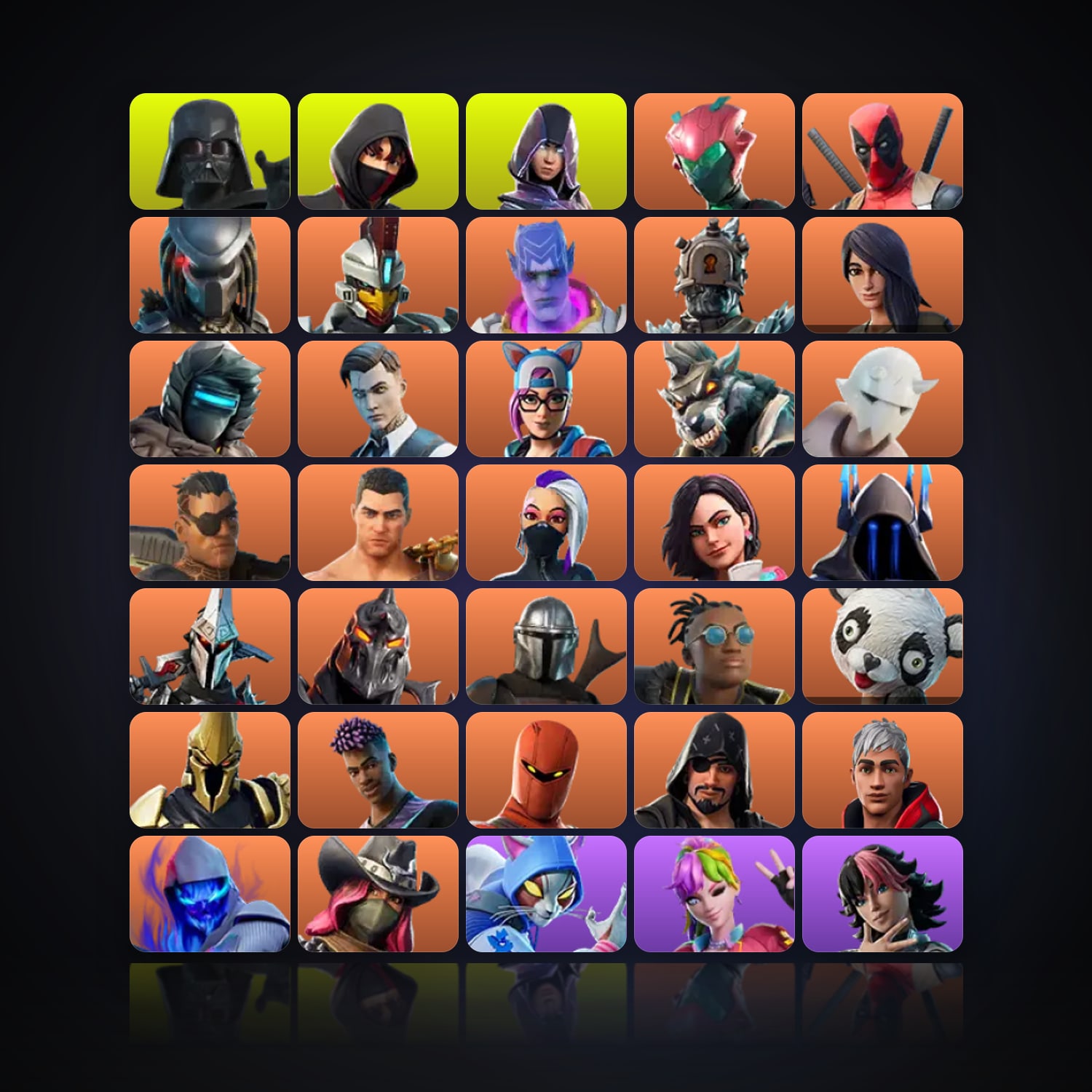 Fortnite | 175 Skins | 13.7K V-Bucks | Level 2384 | 235 Wins — HabibiAccounts
