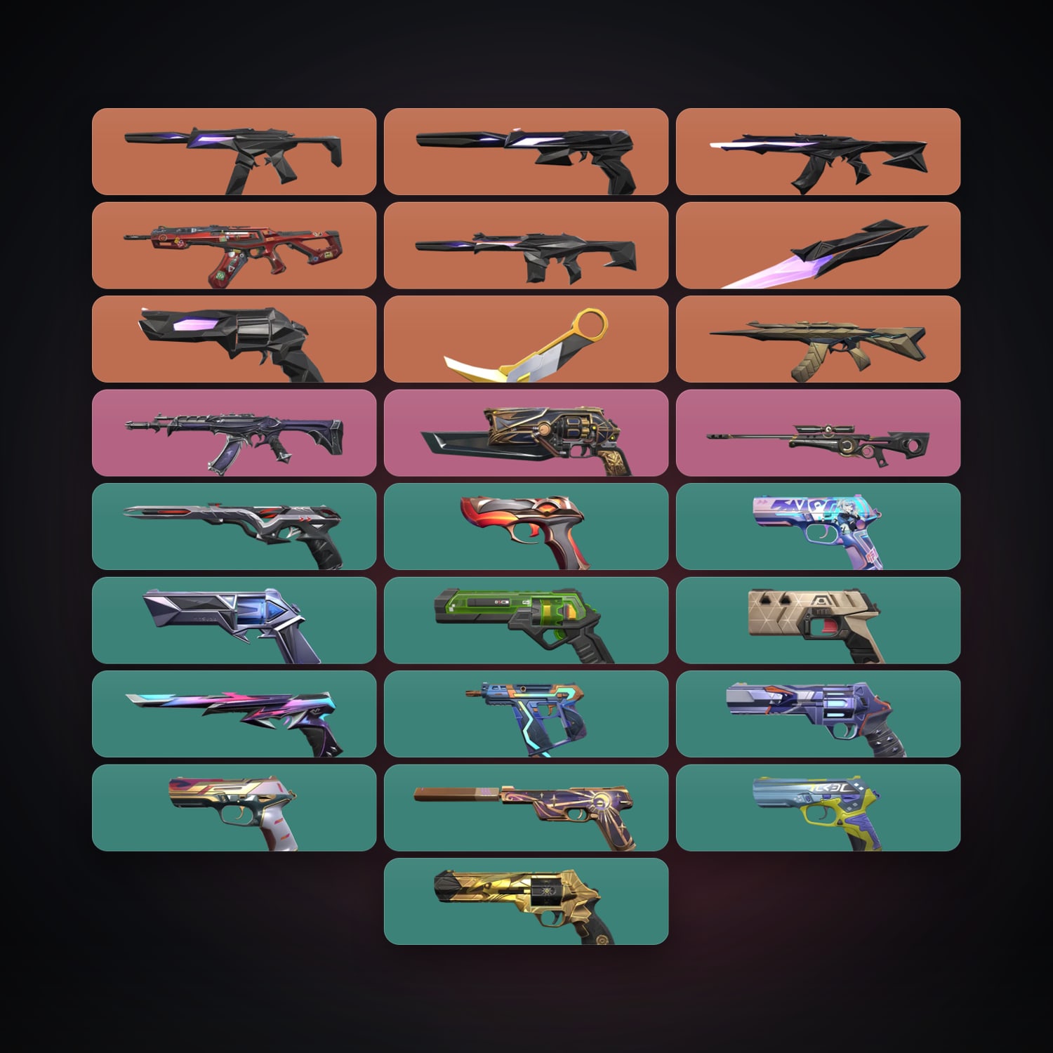 EU Plat 3 locker — 2 knives, 27 skins, lvl 258 — HabibiAccounts