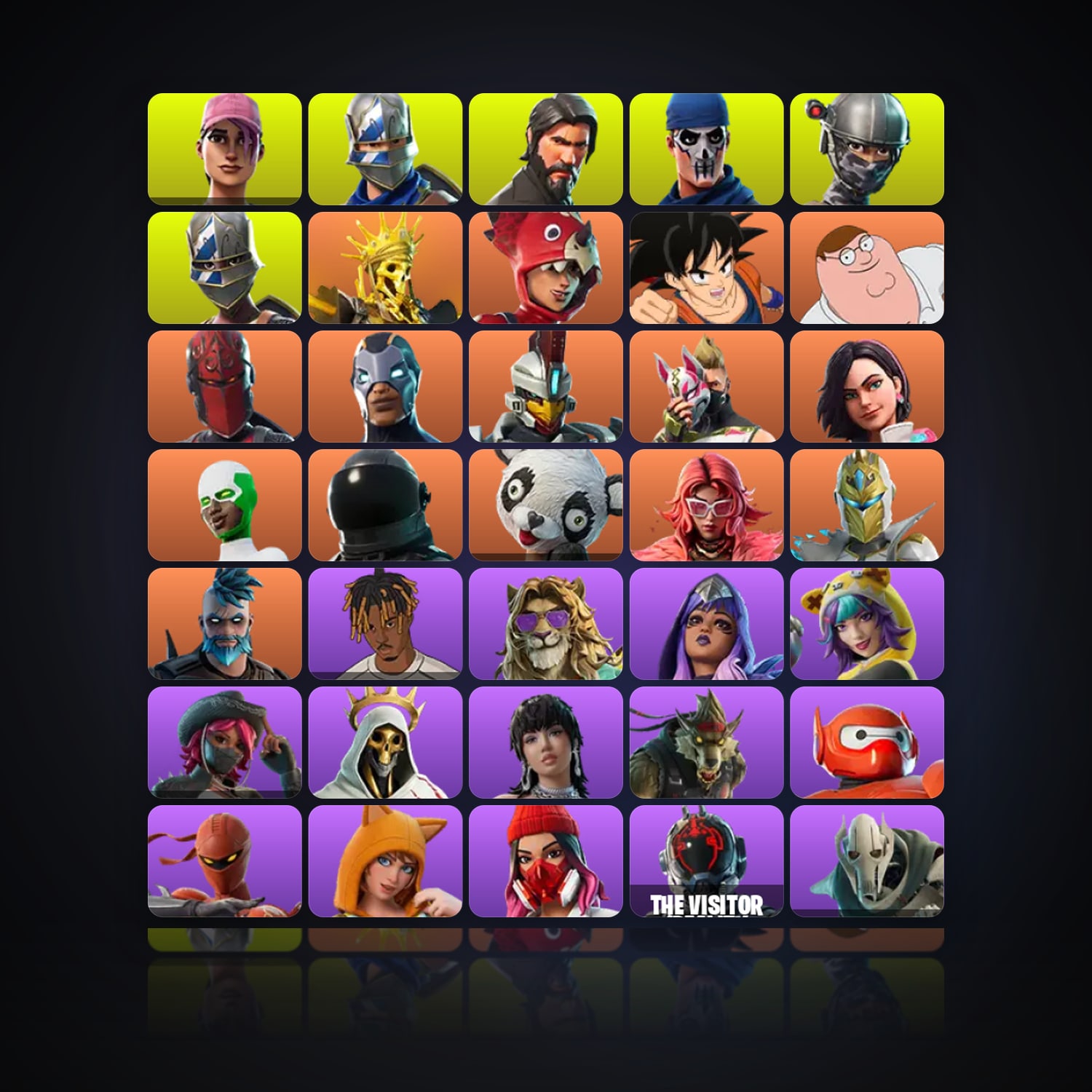 Fortnite | 216 Skins | 1.5K V-Bucks | Level 2021 | 195 Wins — HabibiAccounts