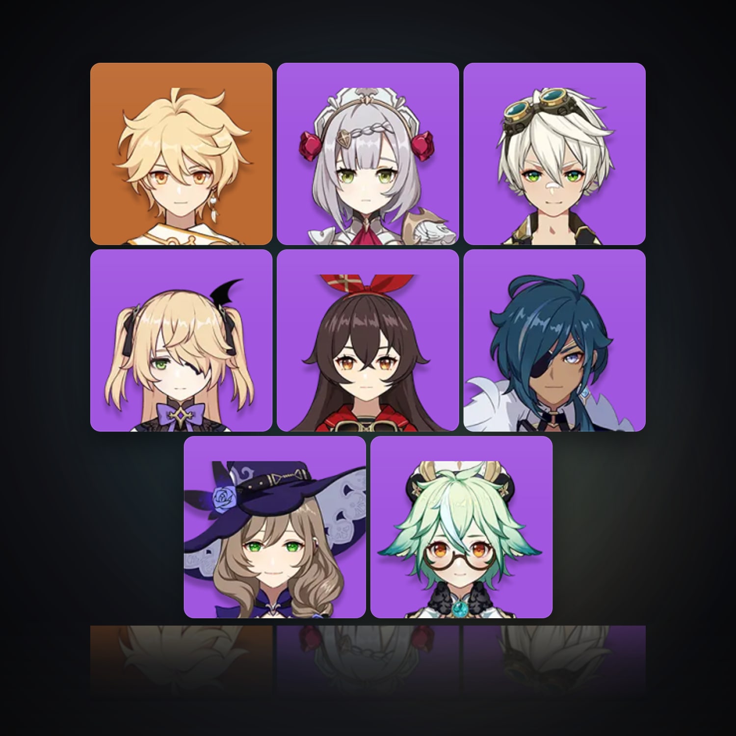 جينشن إمباكت | AR 14 | 8 شخصية — HabibiAccounts