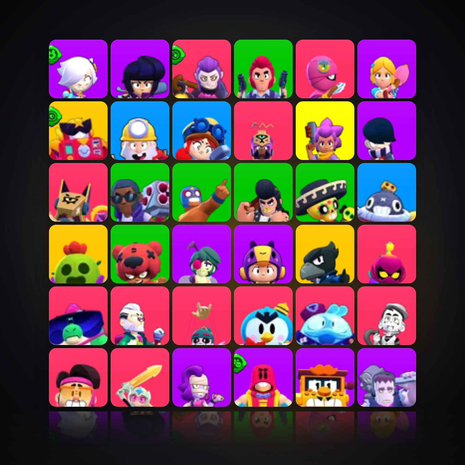 57 Brawlers | 3K Trophies — HabibiAccounts