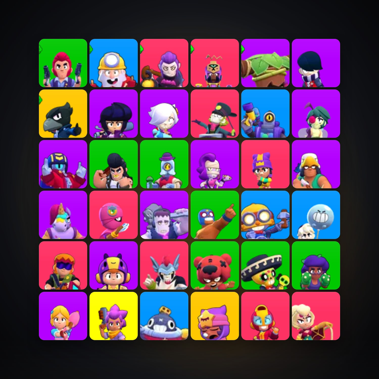 55 Brawlers | 10K Trophies — HabibiAccounts