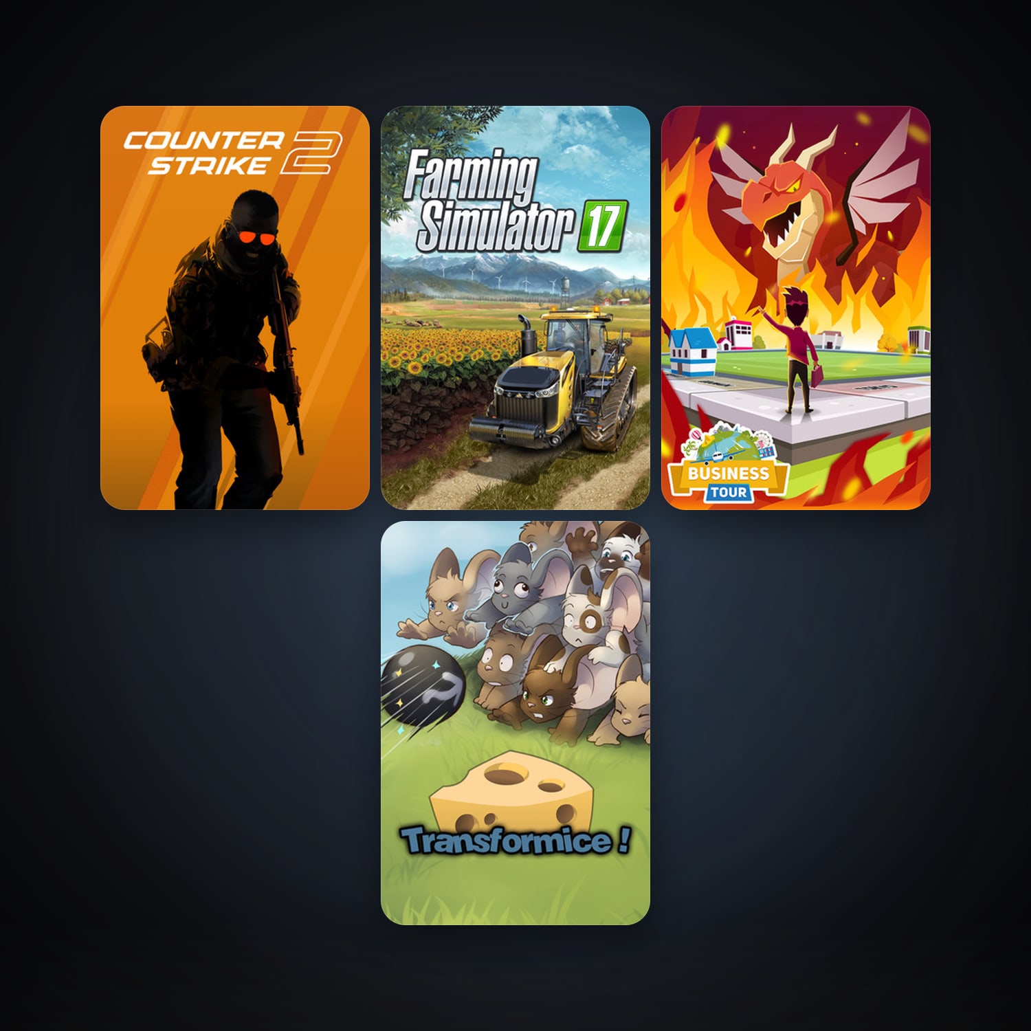 CS2 Prime & Farming Simulator 17 | Clean — HabibiAccounts