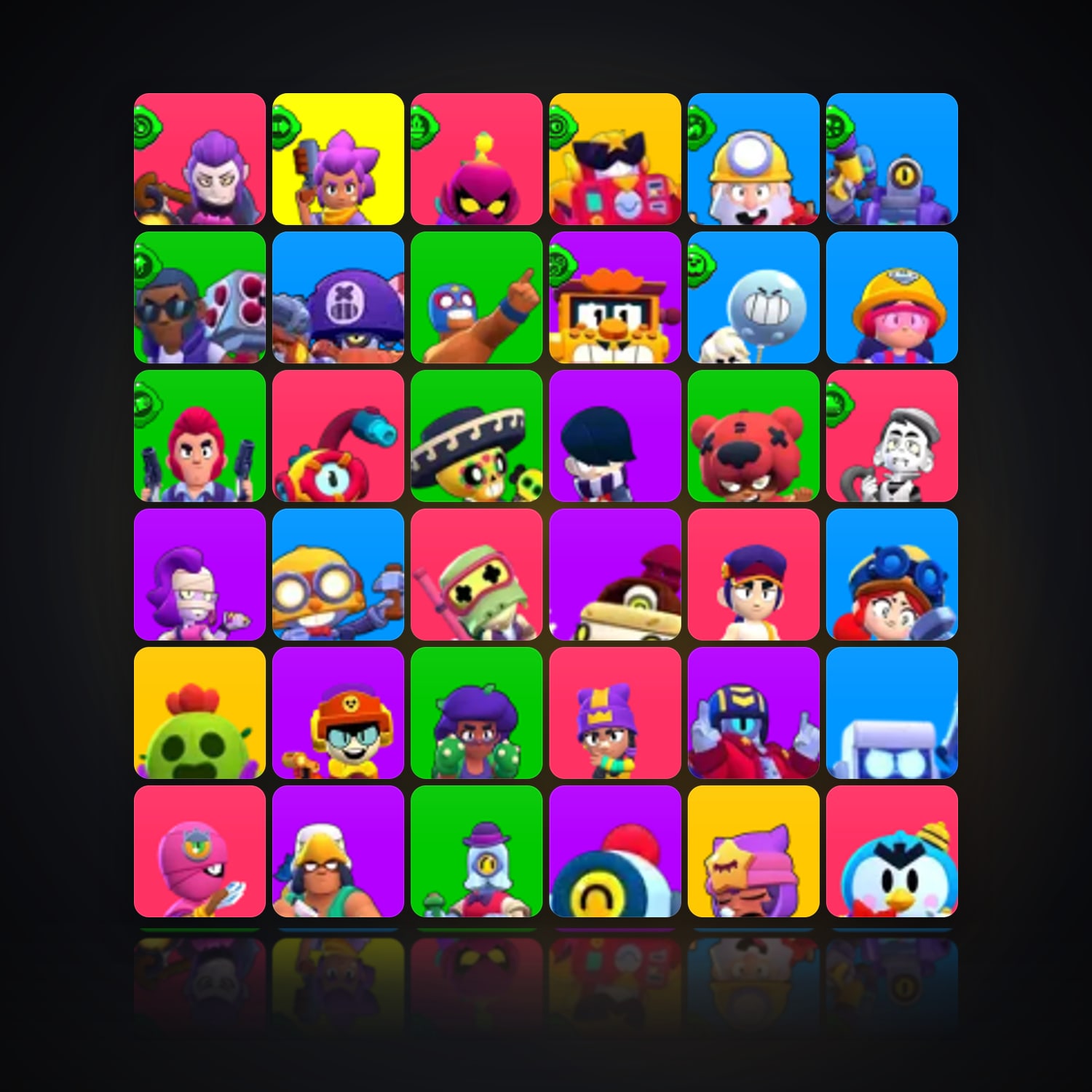 57 Brawlers | 7.9K Trophies — HabibiAccounts