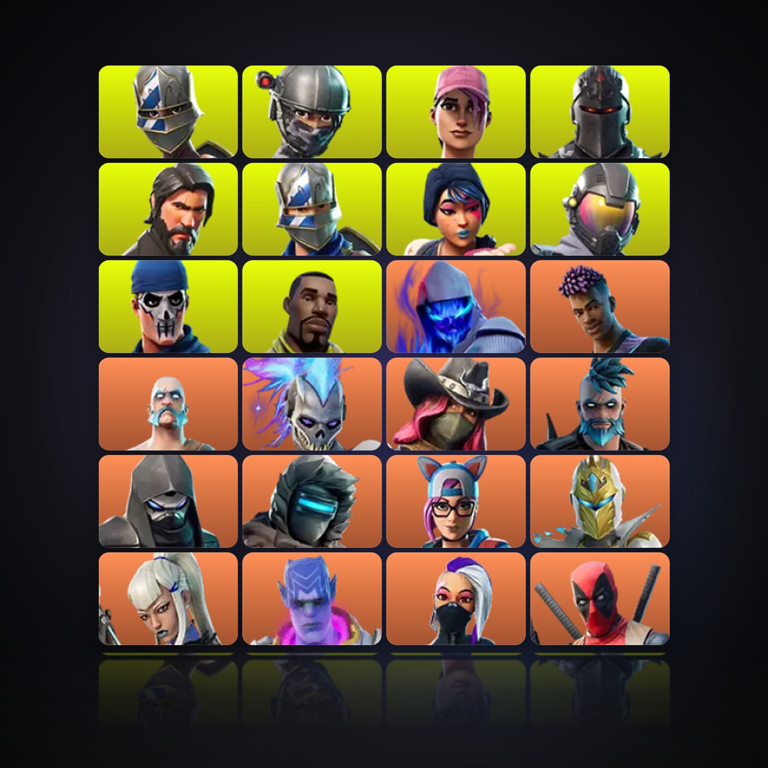 Fortnite | 121 Skins | 2.2K V-Bucks | Level 1665 | 211 Wins — HabibiAccounts
