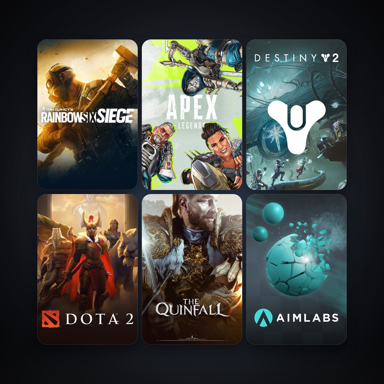 Dota 2 + Tom Clancy's Rainbow Six Siege, 53 games, clean — HabibiAccounts