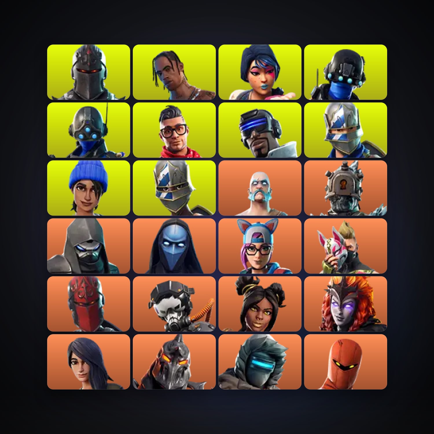 Fortnite | 125 Skins | Level 2204 | 408 Wins — HabibiAccounts