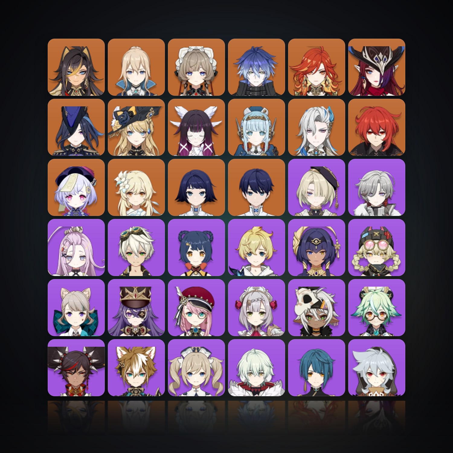 Genshin Impact | AR 58 | 54 Chars | 13× 5★ — HabibiAccounts