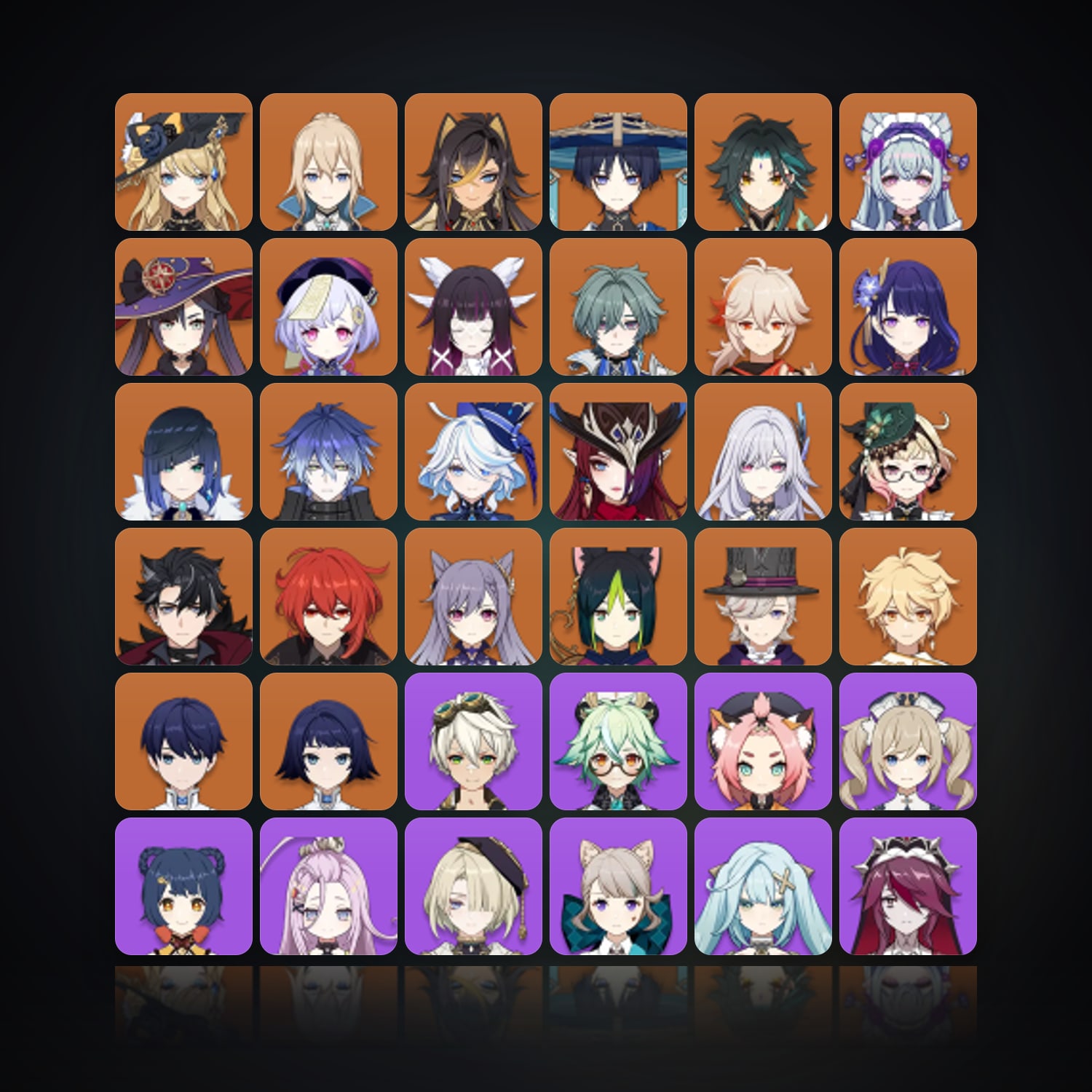 Genshin Impact | AR 59 | 74 Chars | 23× 5★ — HabibiAccounts