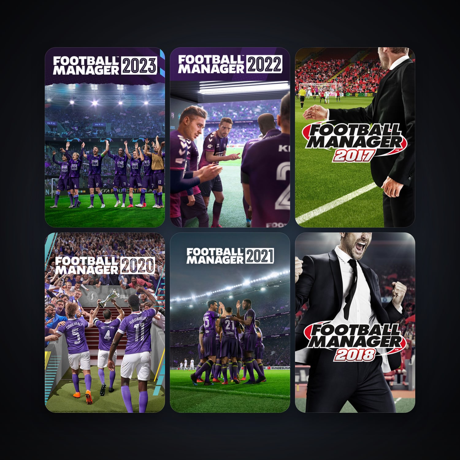 Football Manager 2014 + Football Manager 2015, 17 games, clean — HabibiAccounts