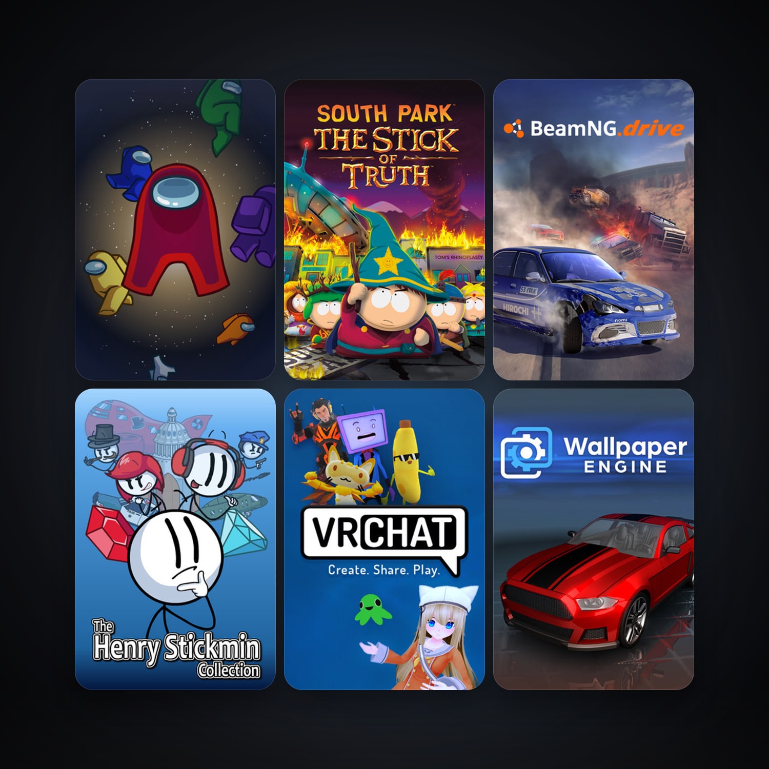 Garry's Mod + South Park: The Stick of Truth, 20 games, clean — HabibiAccounts