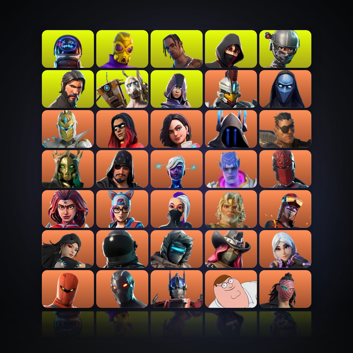 Fortnite | 291 Skins | 450 V-Bucks | Level 4044 | 566 Wins — HabibiAccounts