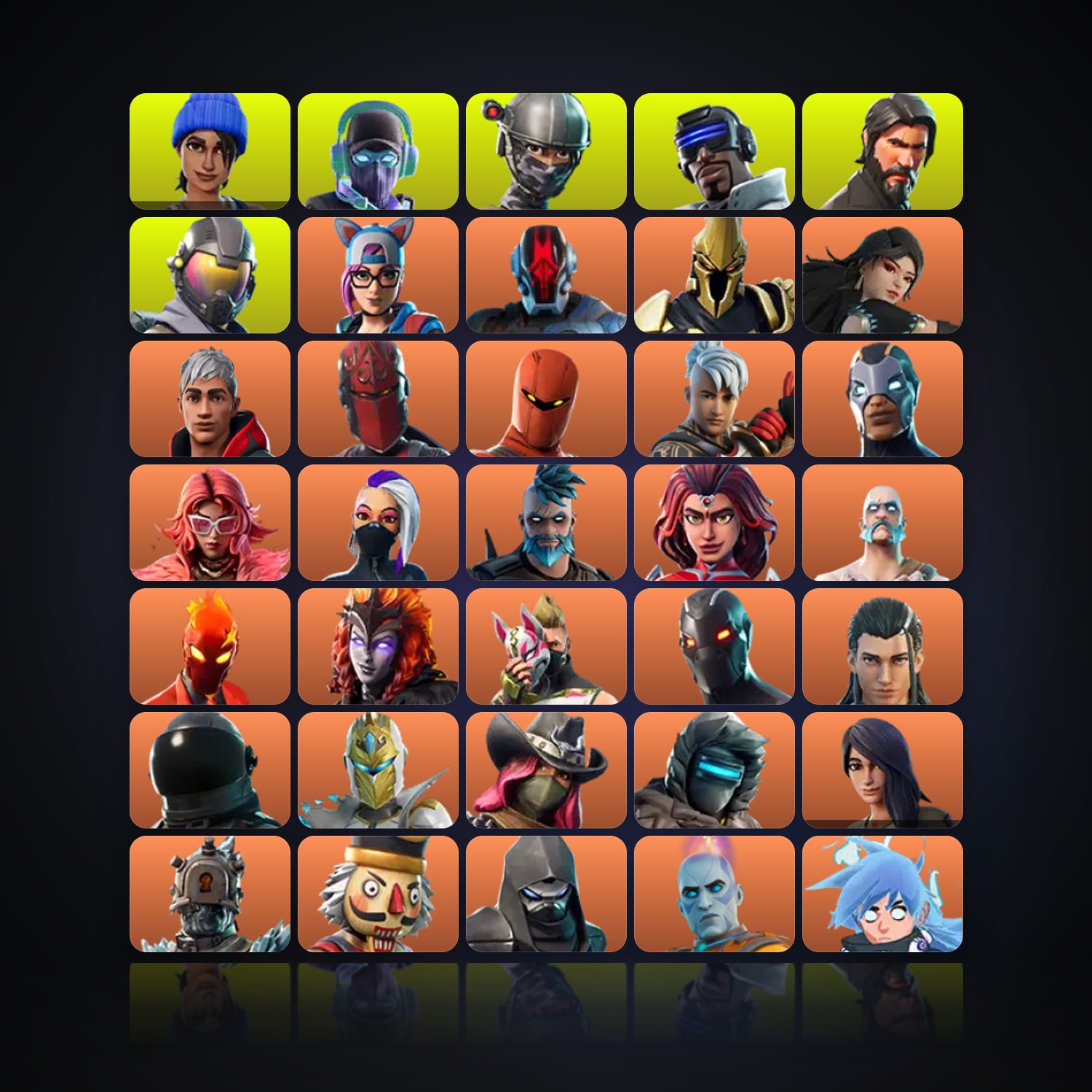 Fortnite | 184 Skins | 400 V-Bucks | Level 2029 | 358 Wins — HabibiAccounts