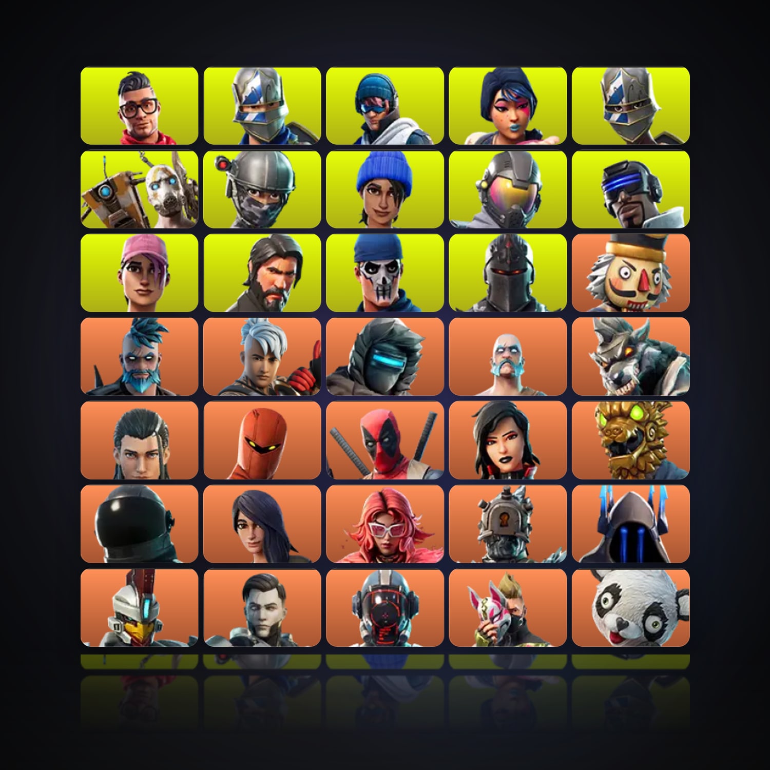 Fortnite | 511 Skins | Level 6542 | 1.6K Wins — HabibiAccounts