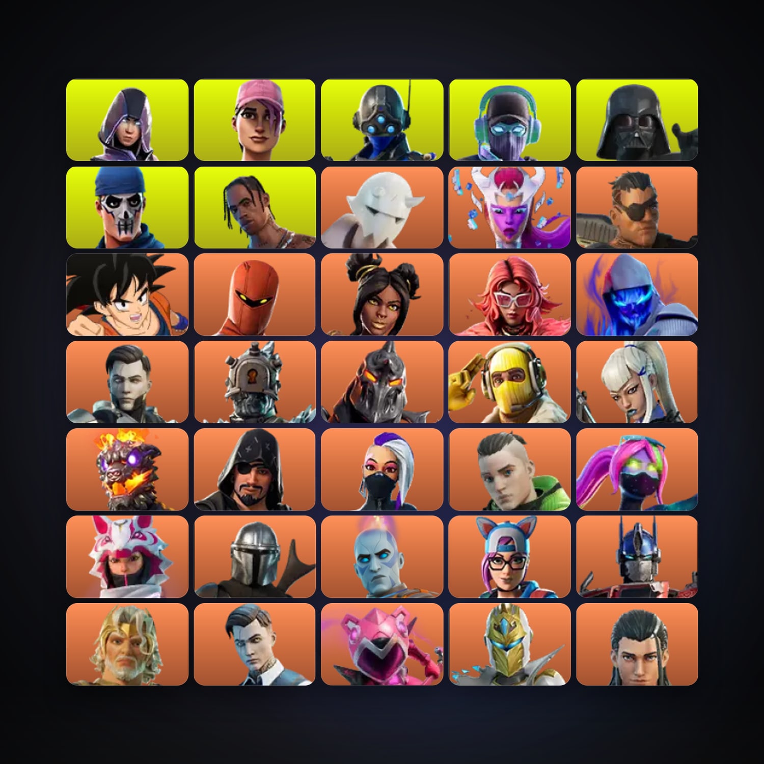 Fortnite | 634 Skins | 1.2K V-Bucks | Level 3648 | 286 Wins — HabibiAccounts