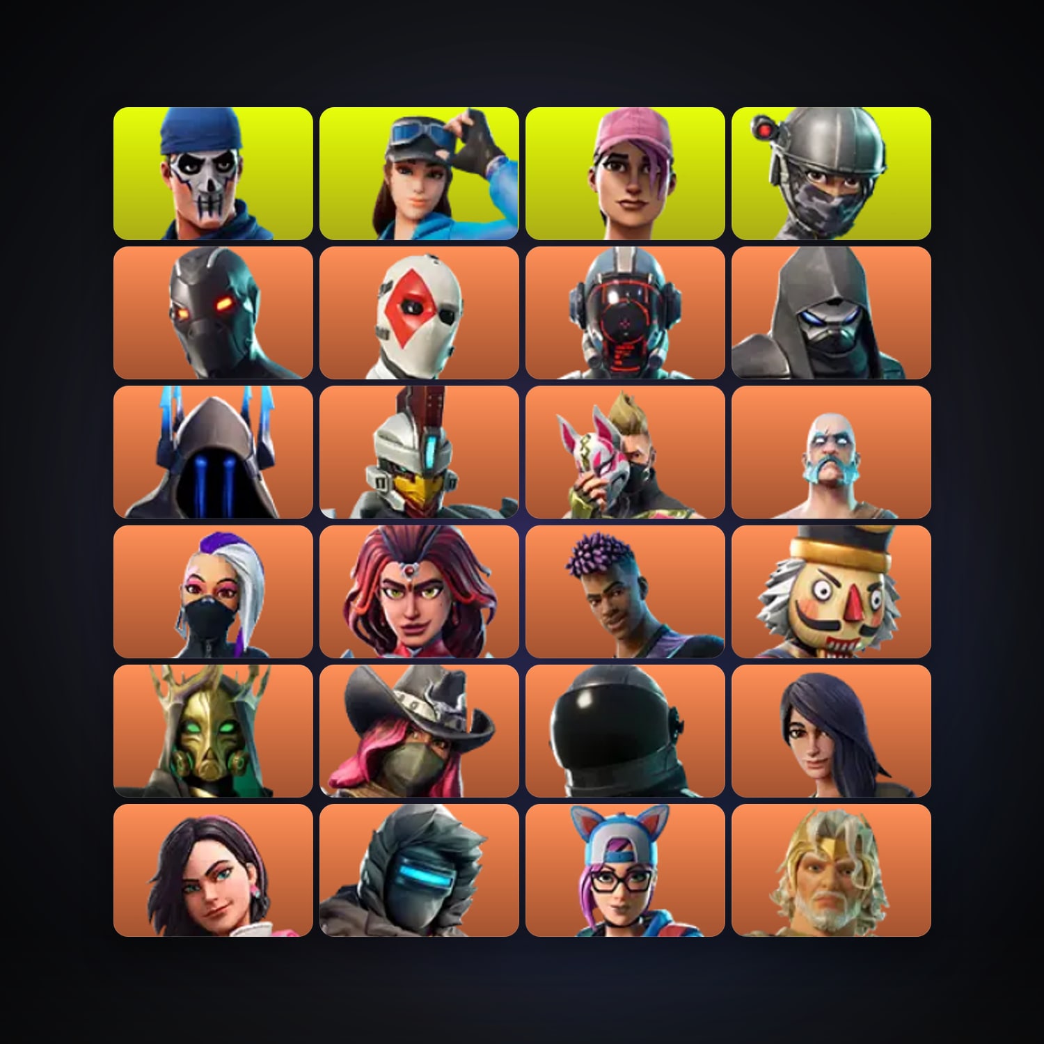 Fortnite | 115 Skins | 400 V-Bucks | Level 1557 | 216 Wins — HabibiAccounts
