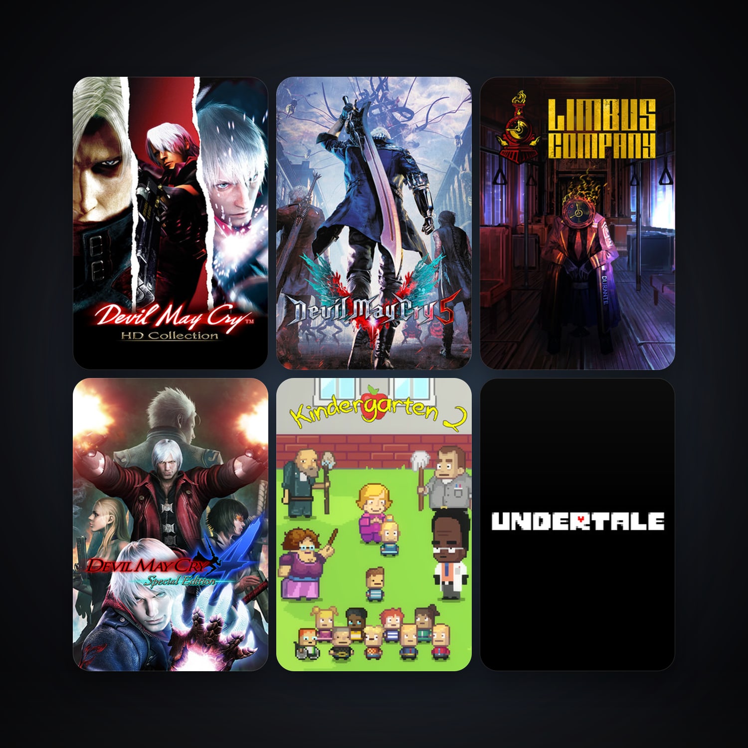 Devil May Cry HD Collection & Devil May Cry 5 | 14 Games | Clean — HabibiAccounts