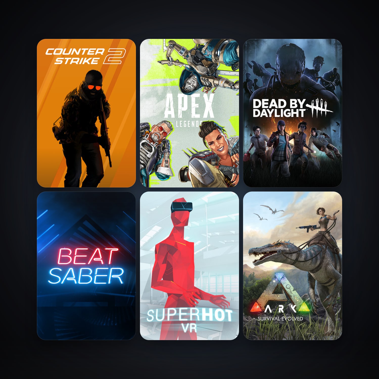 CS2 Prime + ARK: Survival Evolved, 22 games, Steam 10, clean — HabibiAccounts
