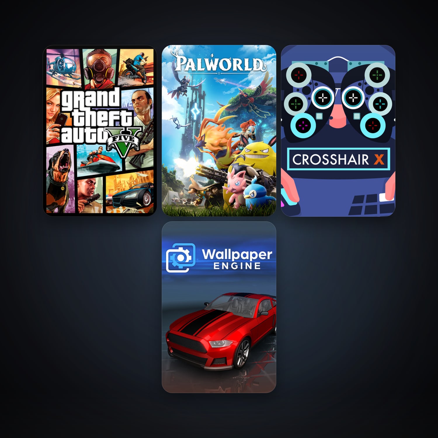 GTA V + Wallpaper Engine, 6 games, clean — HabibiAccounts