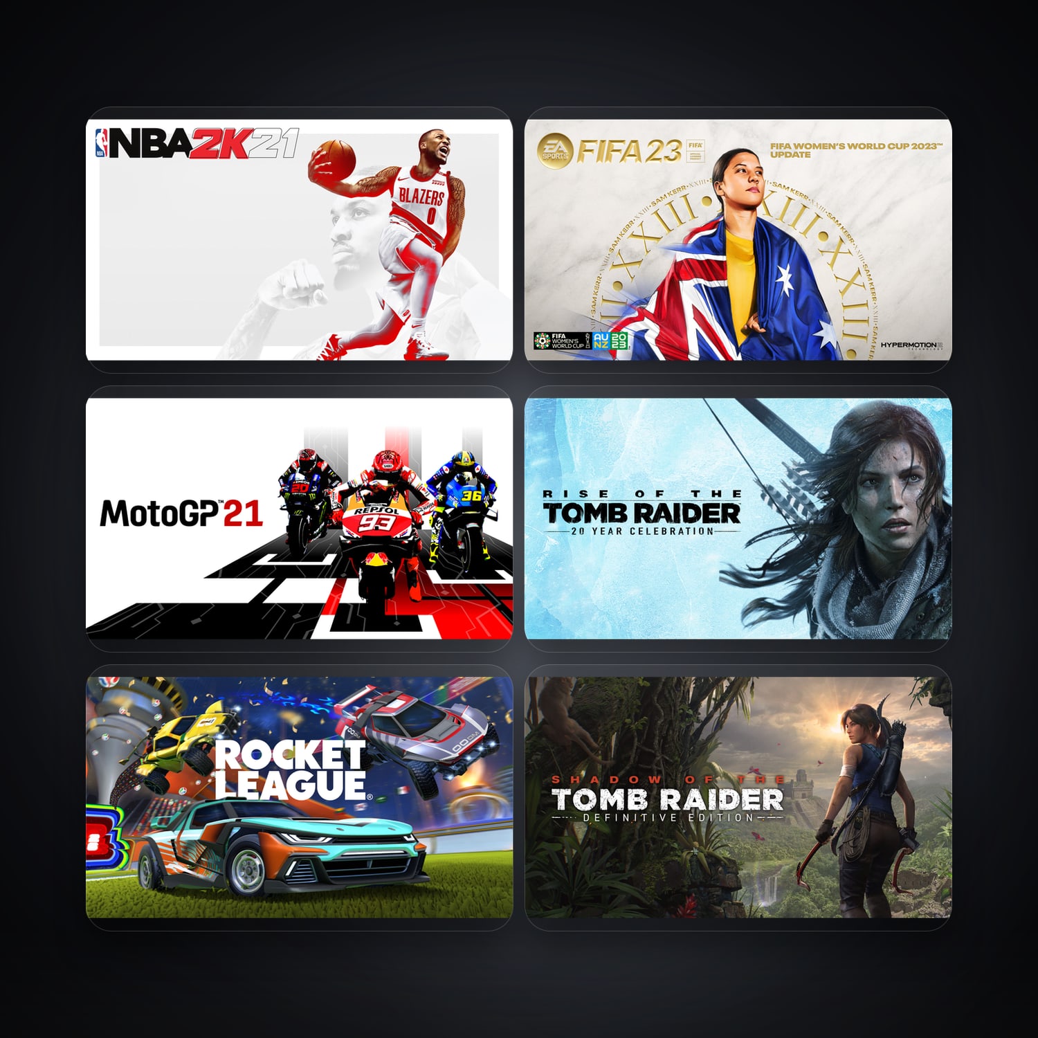 Epic NBA 2K21 + FIFA 23 — ID — 125 games — HabibiAccounts