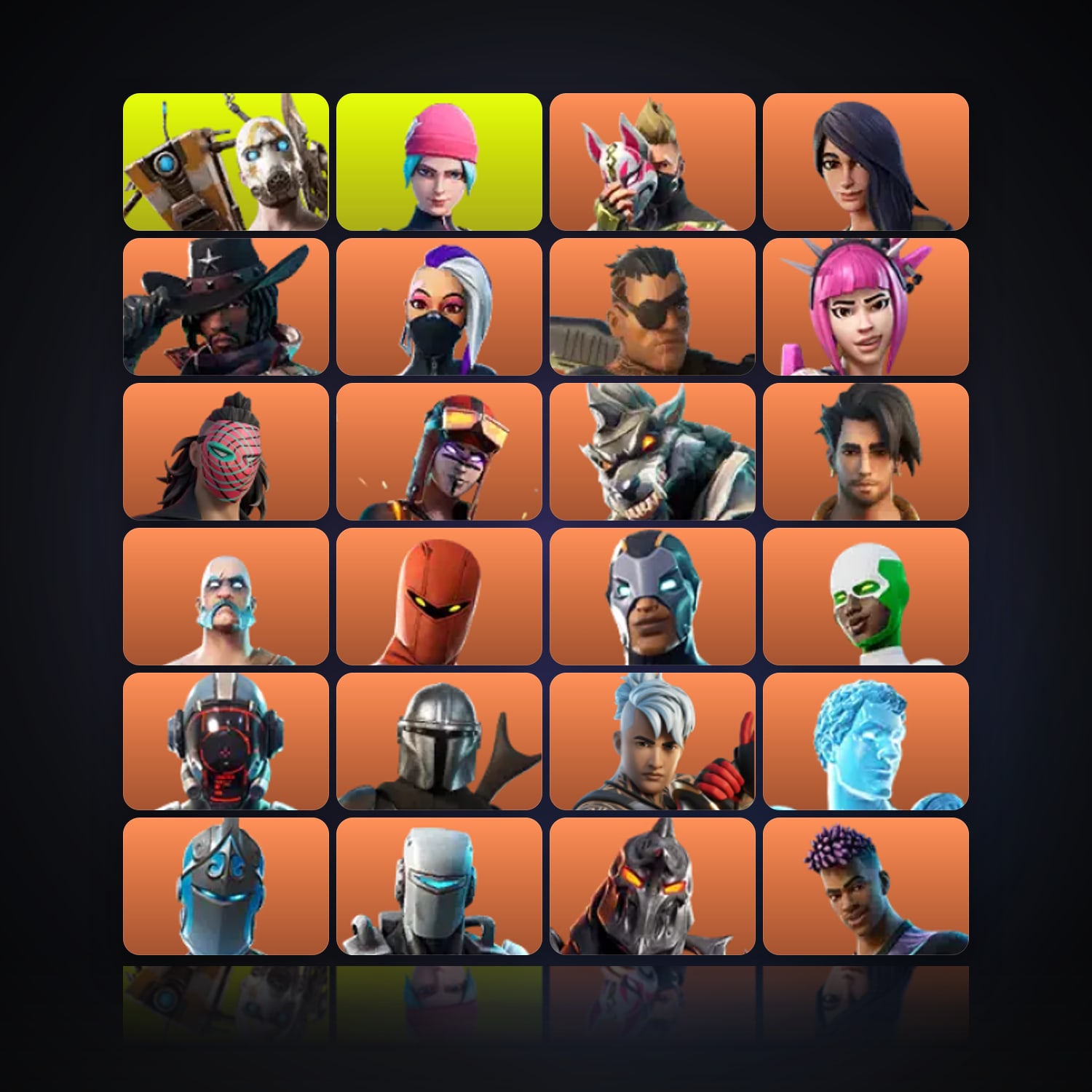 Fortnite | 230 Skins | 100 V-Bucks | Level 4837 | 529 Wins — HabibiAccounts