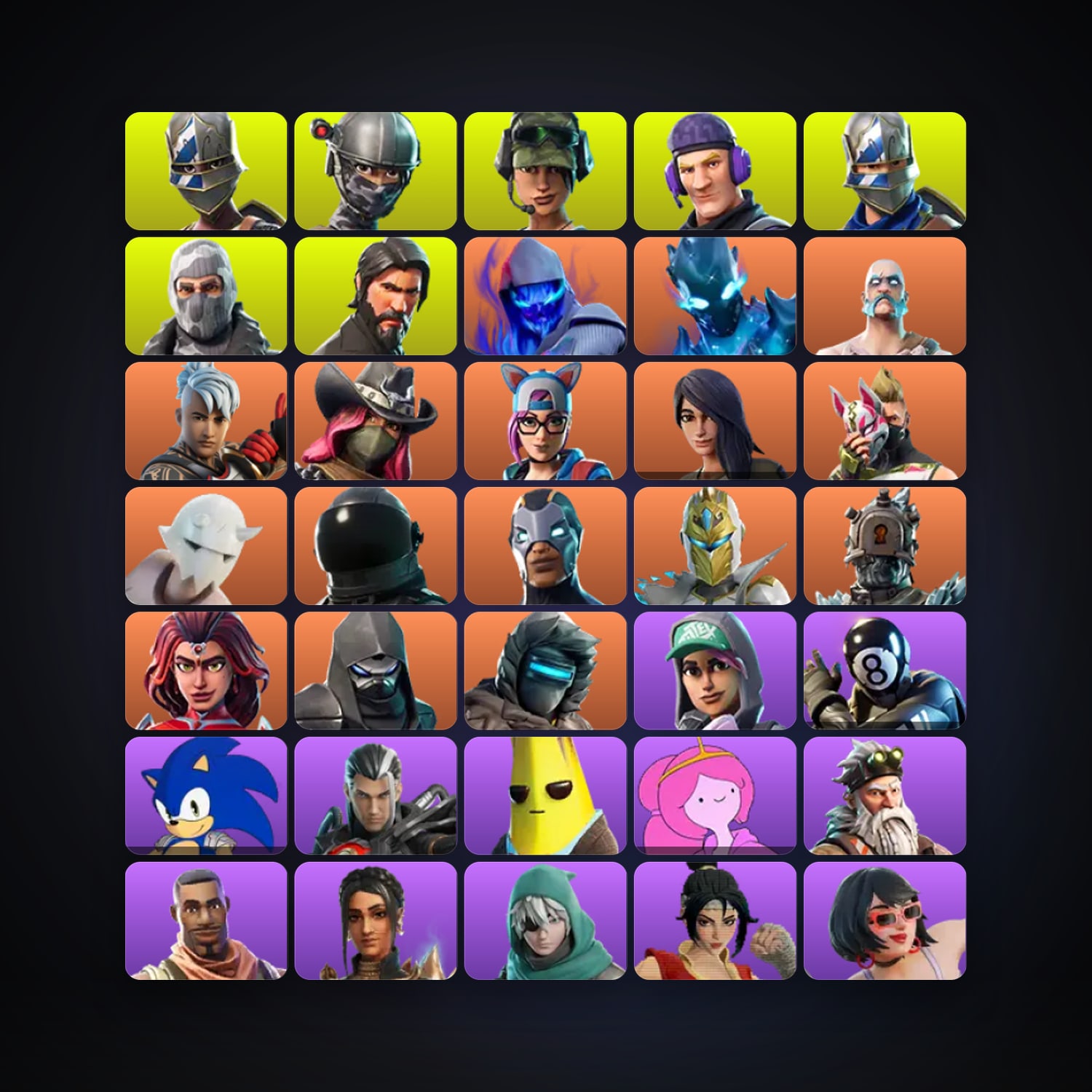 Fortnite | 81 Skins | 2.3K V-Bucks | Level 790 | 71 Wins — HabibiAccounts