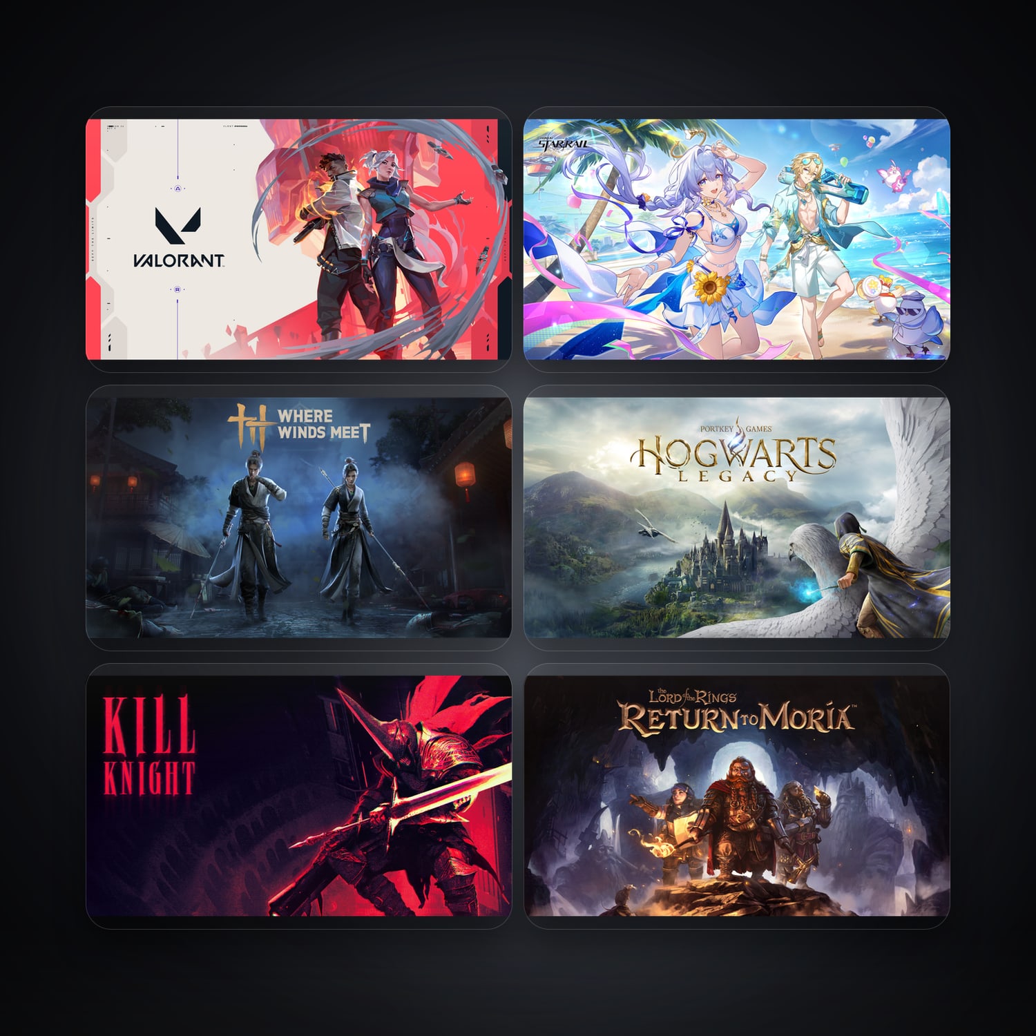 VALORANT & Honkai: Star Rail | 7 Games — HabibiAccounts