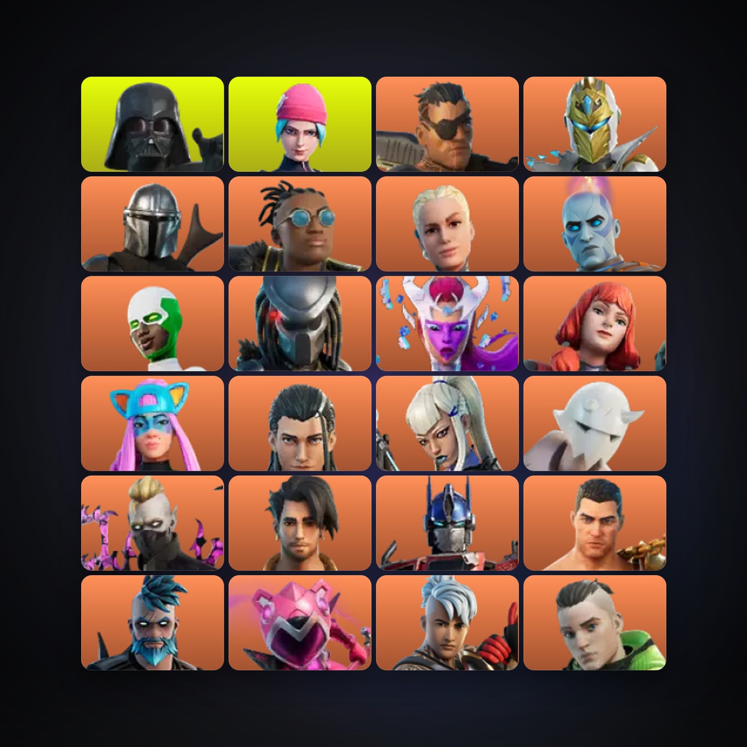 Fortnite | 198 Skins | 300 V-Bucks | Level 3176 | 629 Wins — HabibiAccounts