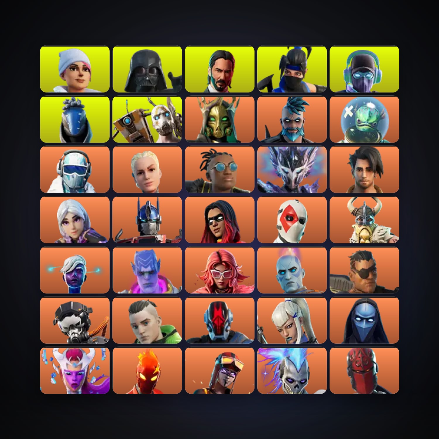 Fortnite | 528 Skins | 900 V-Bucks | Level 7898 | 1.5K Wins — HabibiAccounts