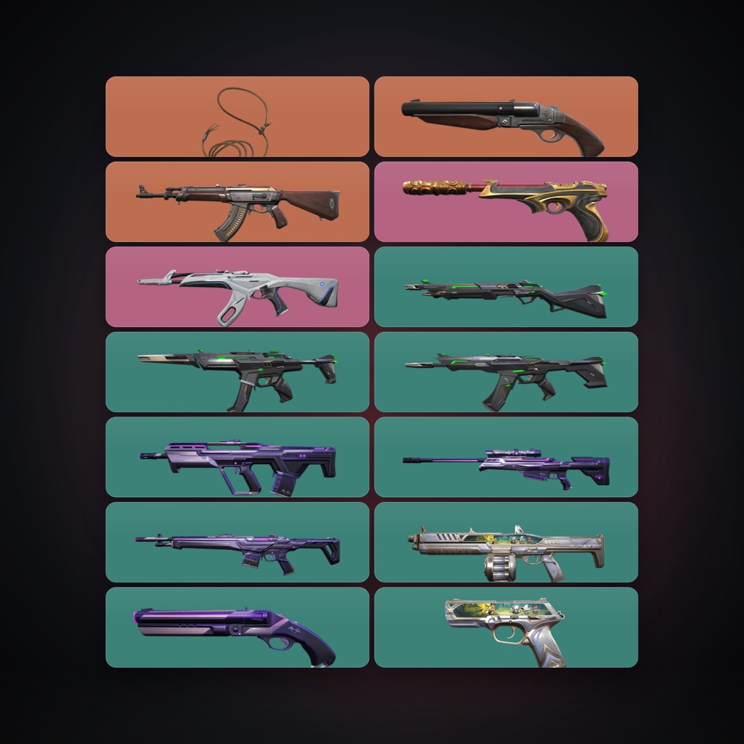NA Ascendant 3 locker — 1 knives, 14 skins, lvl 40 — HabibiAccounts