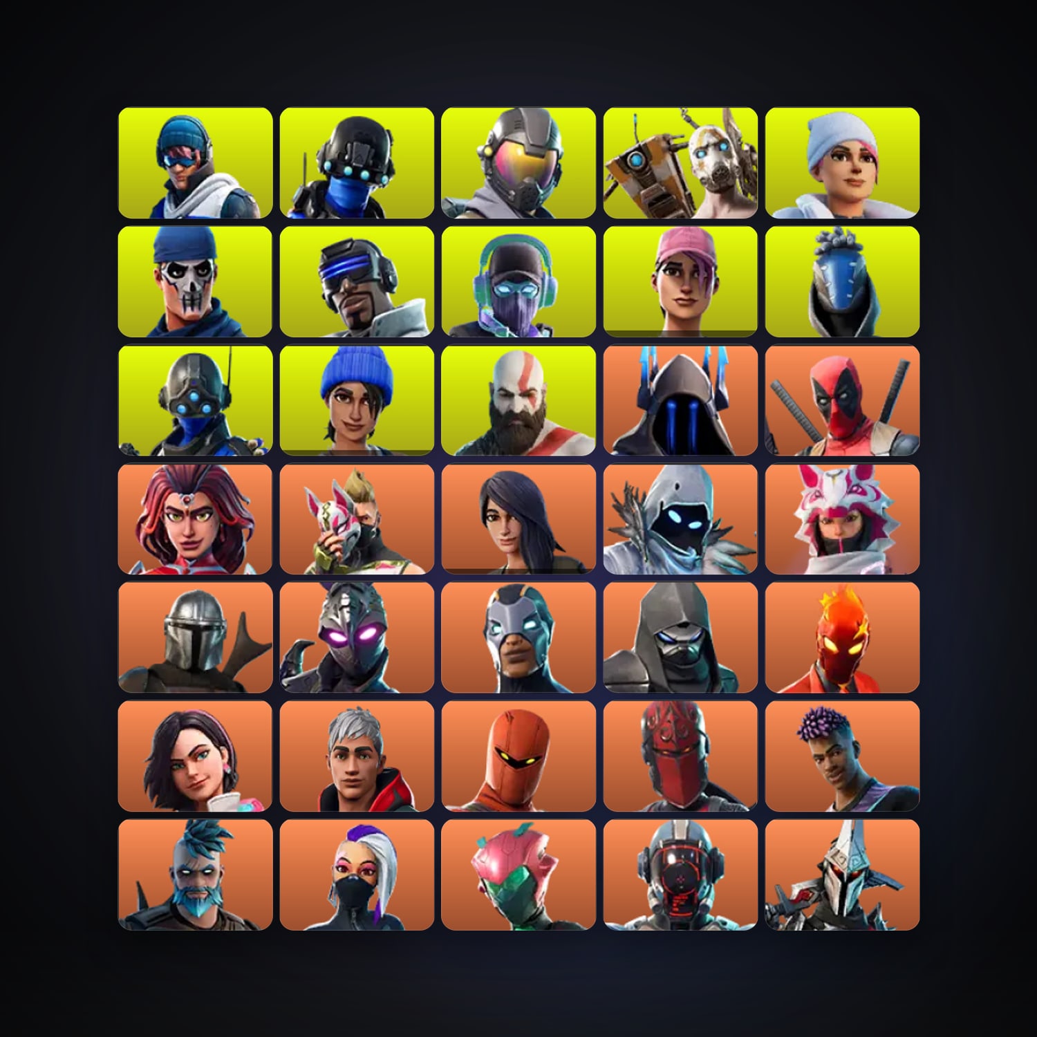 Fortnite | 420 Skins | 200 V-Bucks | Level 2720 | 666 Wins — HabibiAccounts