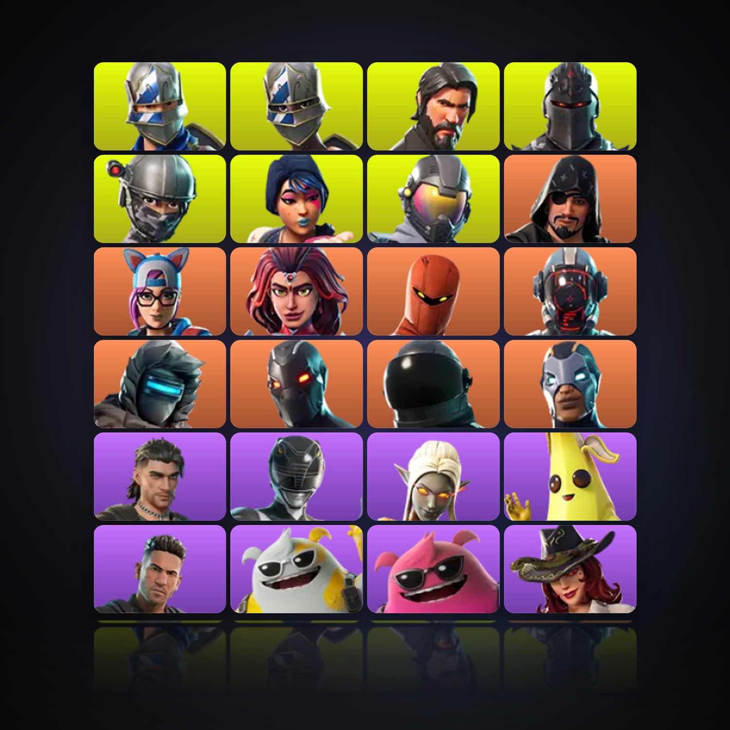 Fortnite | 47 Skins | 400 V-Bucks | Level 972 | 115 Wins — HabibiAccounts