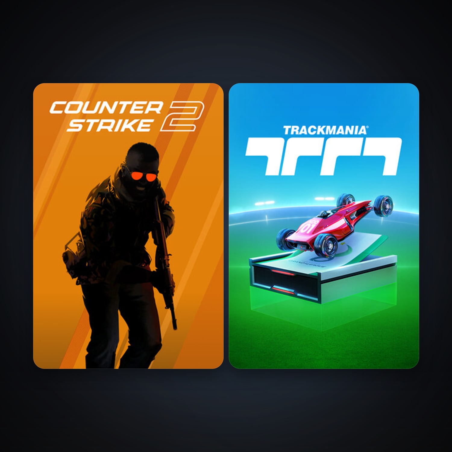 CS2 Prime + Trackmania, 2 games, clean — HabibiAccounts