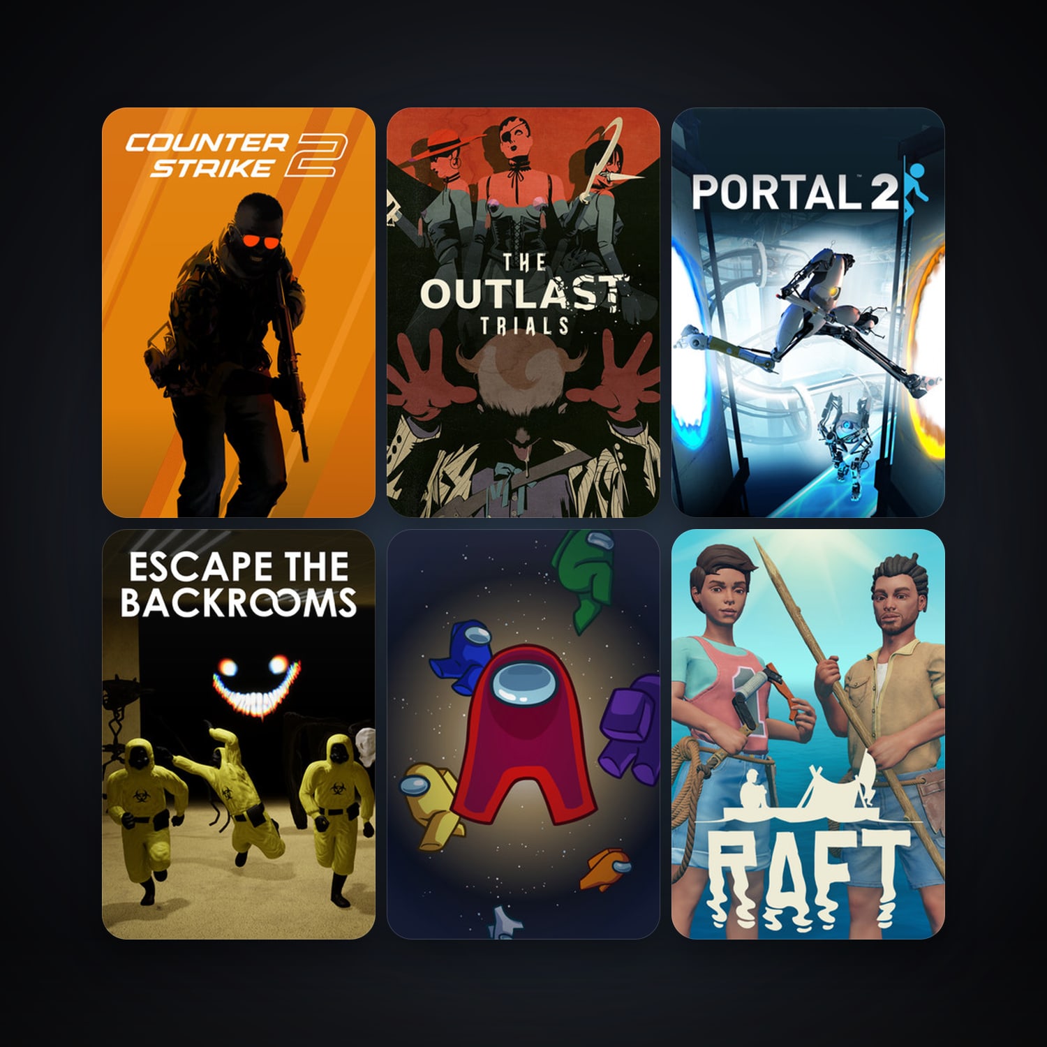 Portal 2 + CS2 Prime, 24 games, clean — HabibiAccounts