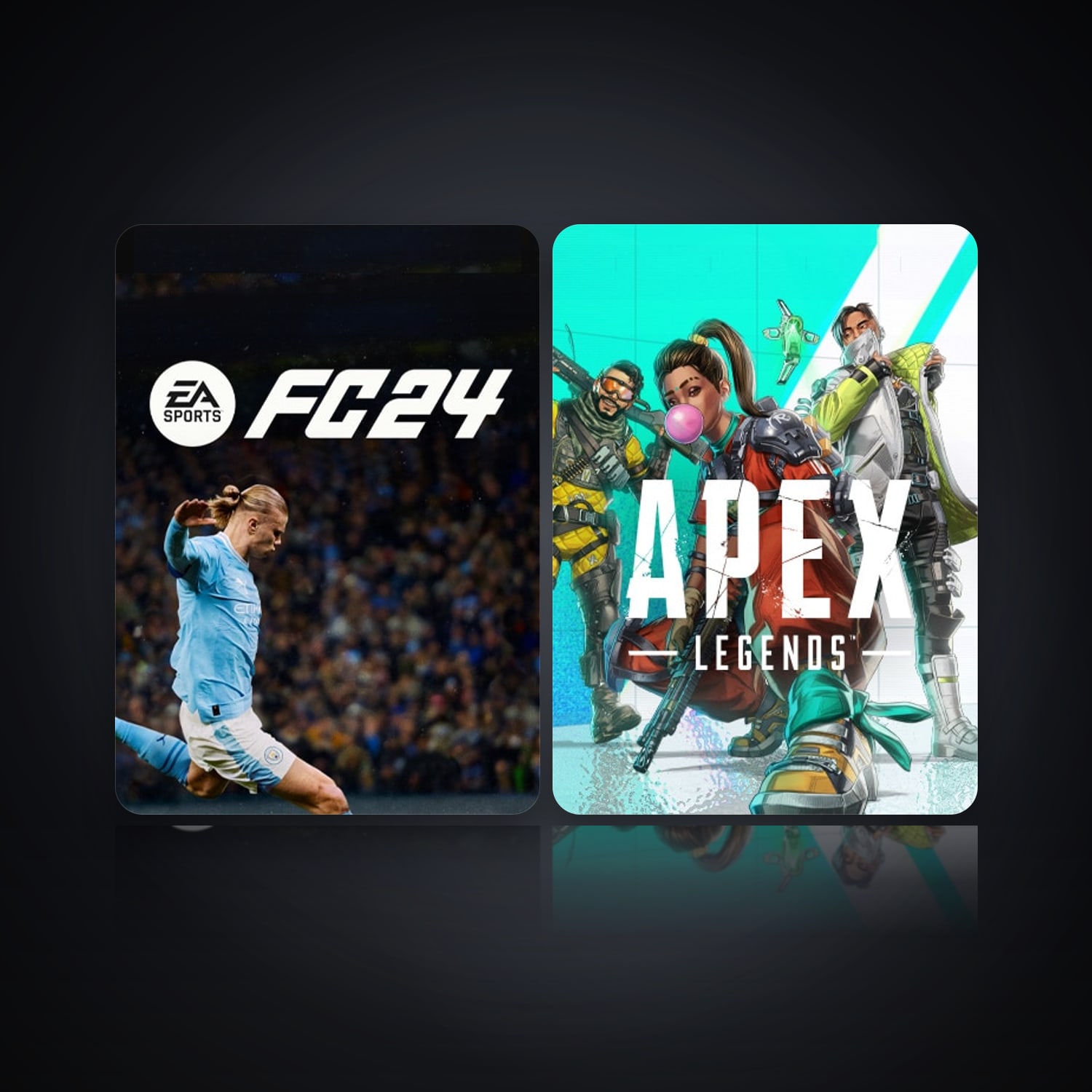 EA SPORTS FC24 & Apex Legends | 2 Games | Apex Lvl 33 — HabibiAccounts