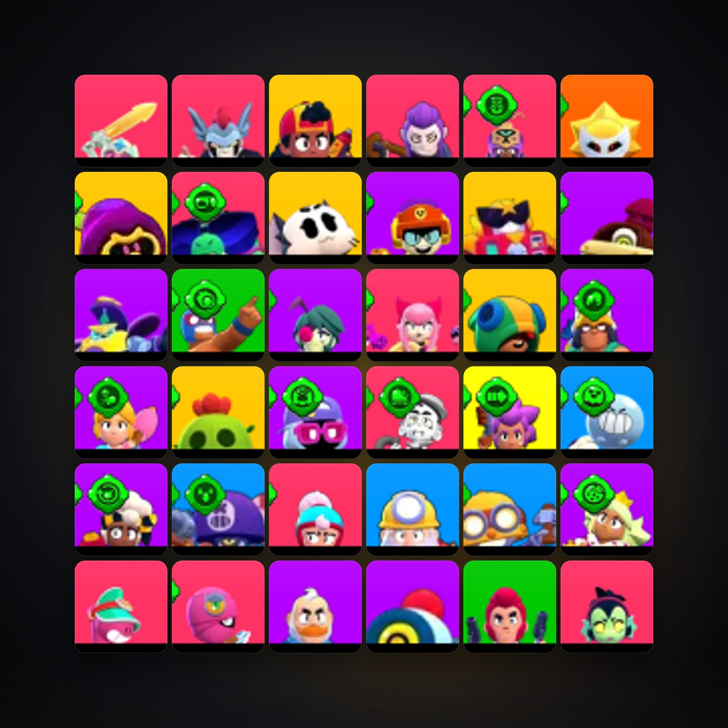 88 Brawlers | 37.8K Trophies — HabibiAccounts