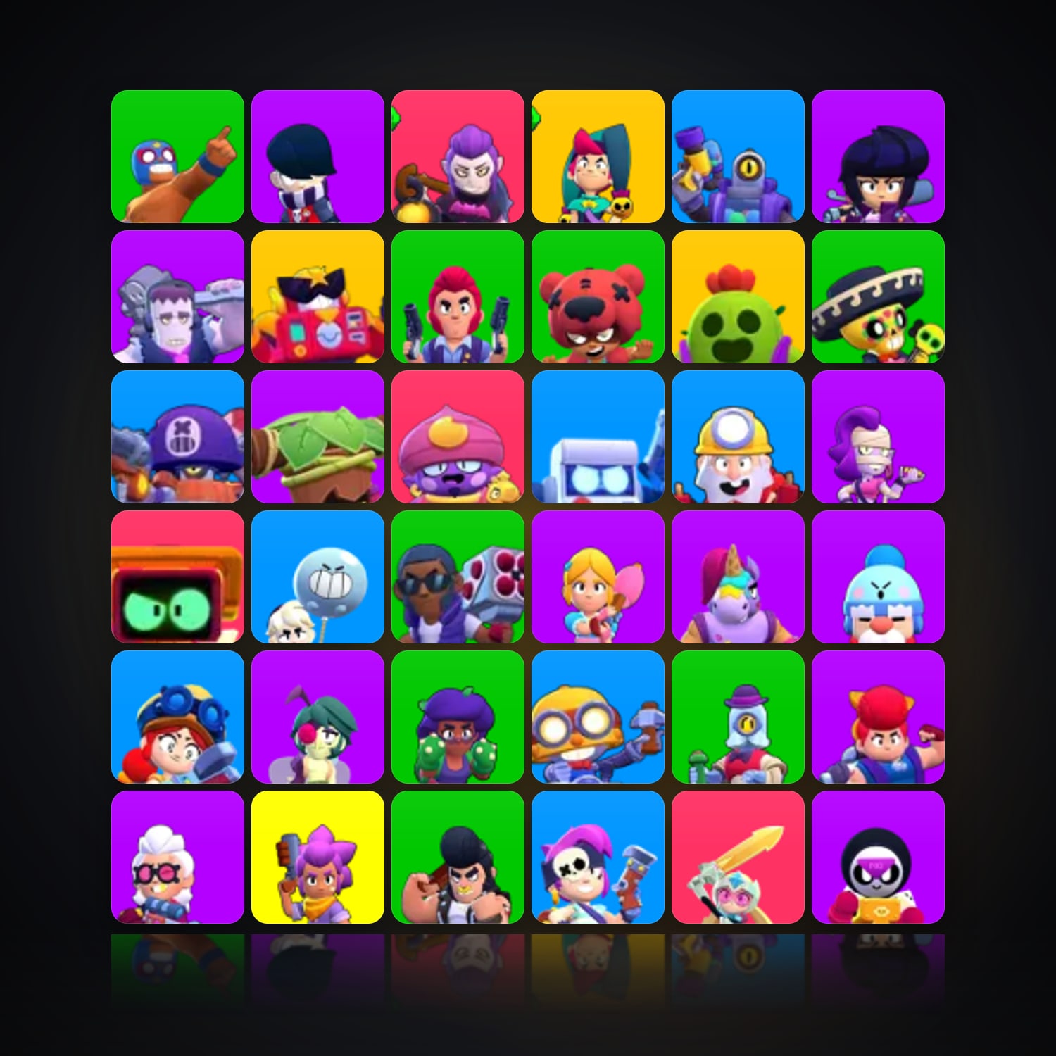 47 Brawlers | 6K Trophies — HabibiAccounts