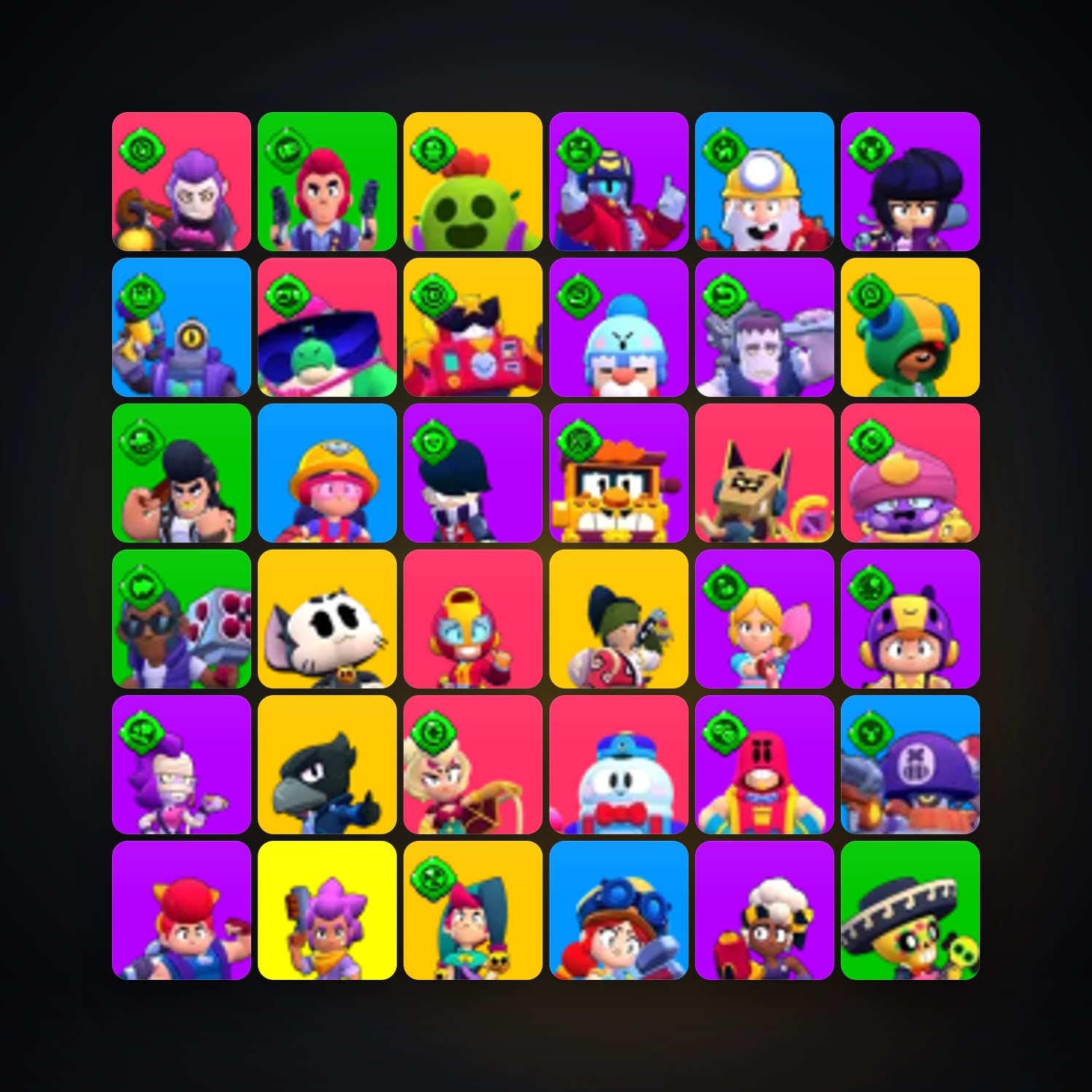 100 Brawlers | 34.6K Trophies — HabibiAccounts