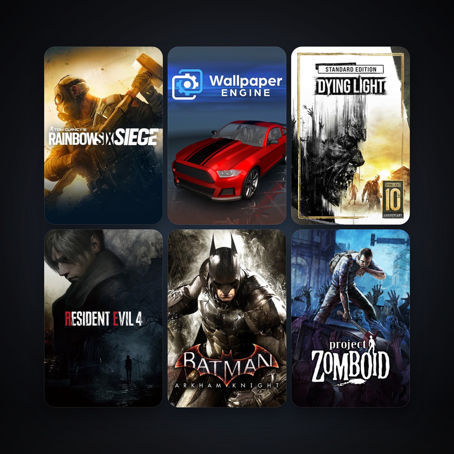 Batman: Arkham Asylum Game of the Year Edition + Terraria, 24 games, clean — HabibiAccounts