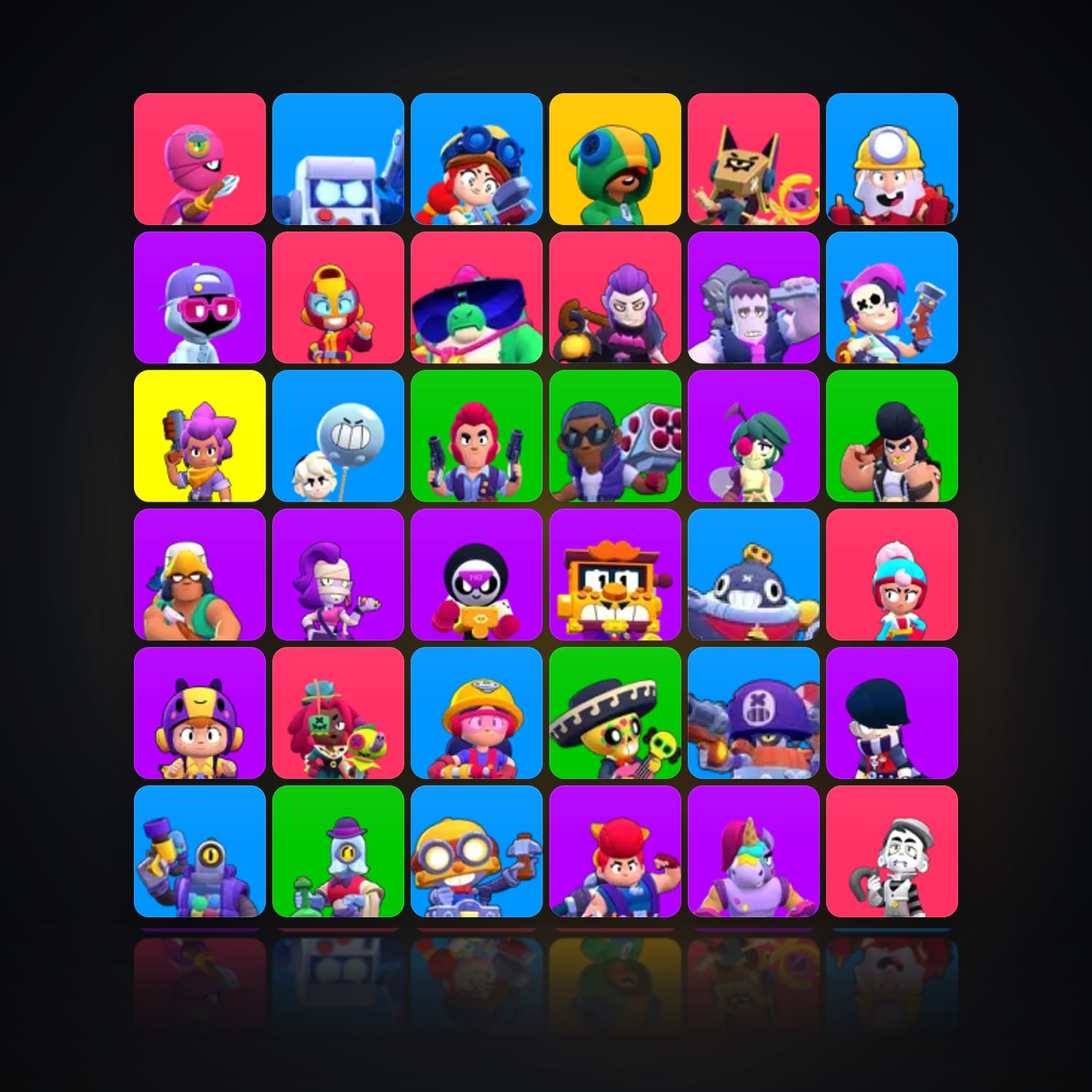 42 Brawlers | 6K Trophies — HabibiAccounts
